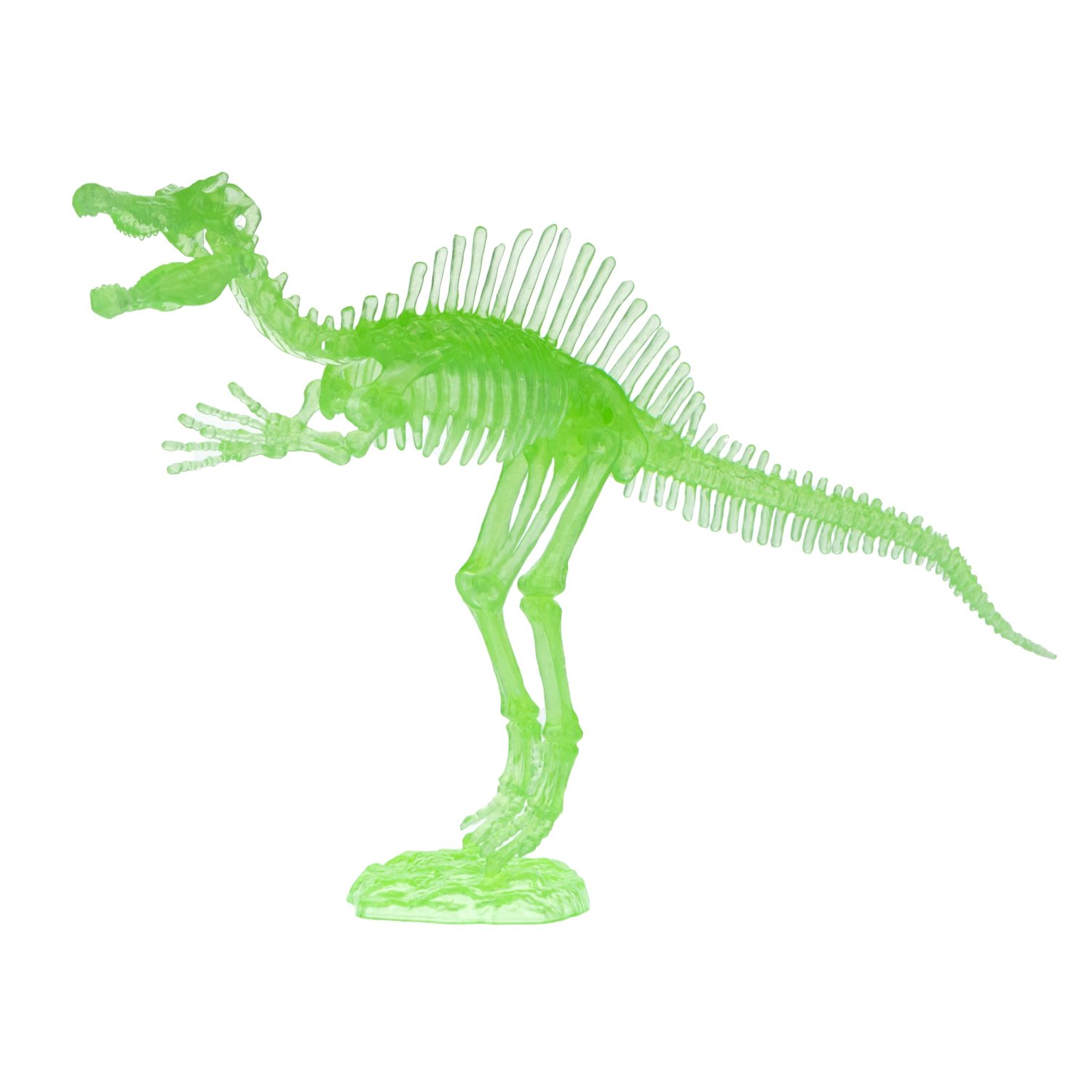 1toy "3DINO LUMINUS", люминесцентные динозавры, 6 видов, 12 шт/дисплей бокс