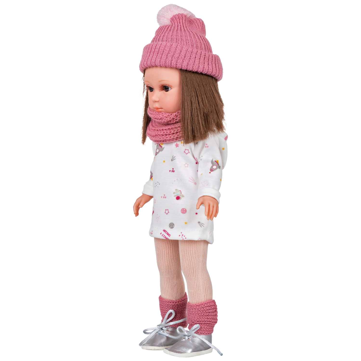 Кукла Arias ELEGANCE CARLOTA виниловая, с аксессуарами, Испания, 36 см