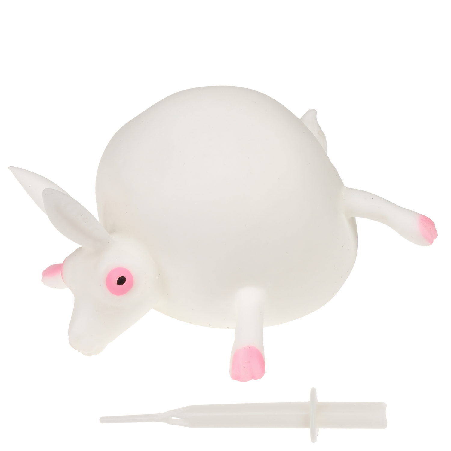 Игрушка ДУТИКИ 1TOY Животные, максимальный размер 30 см, заяц