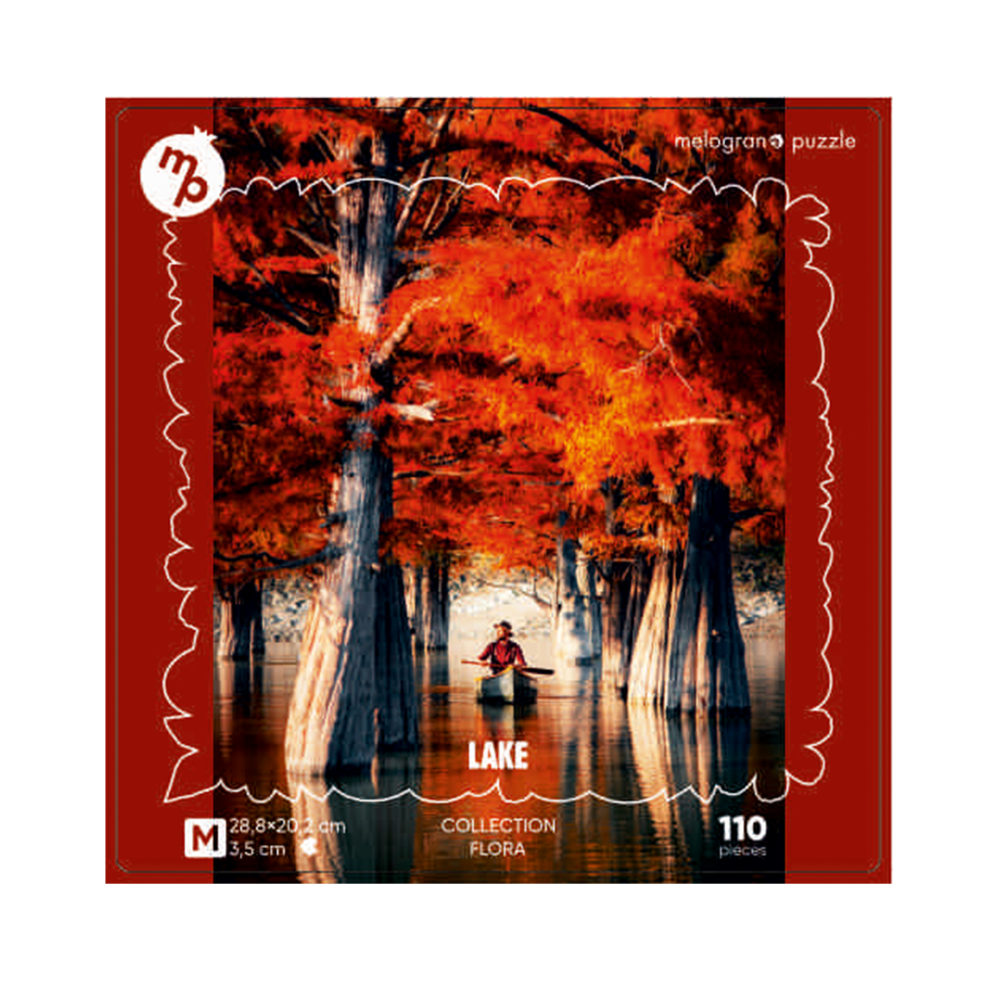 Деревянные пазлы Collection Flora Удивительный мир, 110 деталей, 28,8х20,2 см
