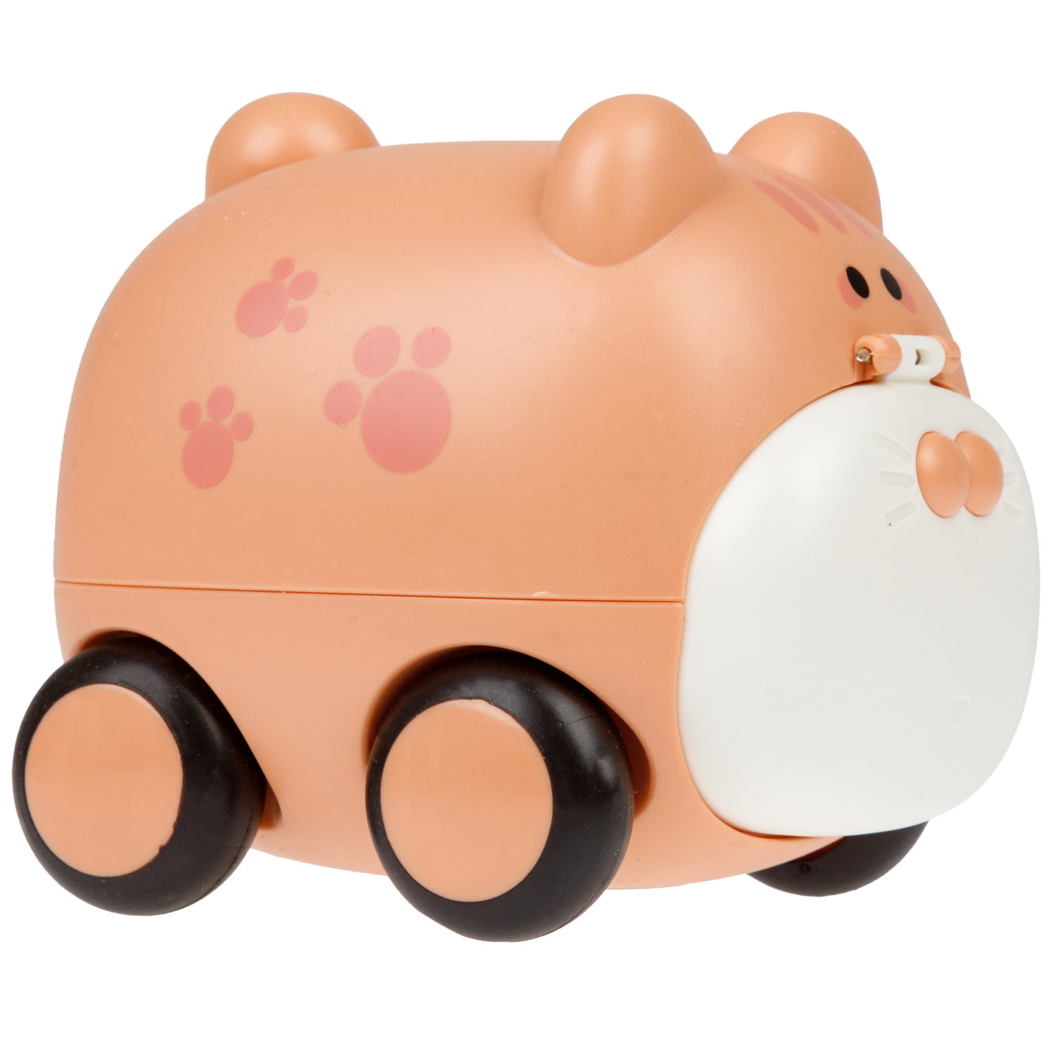 Кот игрушка-катапульта с детёнышем 1TOY УБЕГАЙ-КА