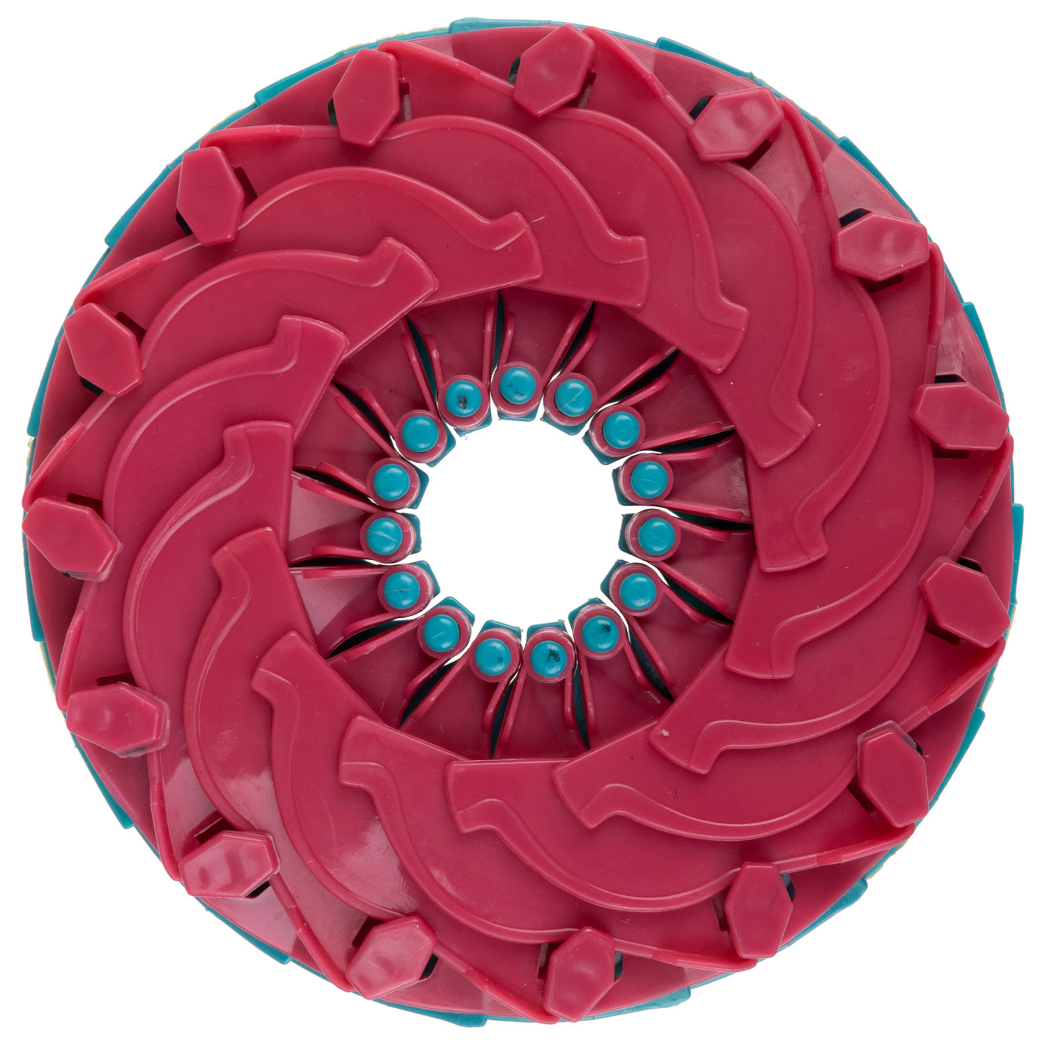 Фрисби складной 1TOY 12/25 см, двуцветный, в ассортименте