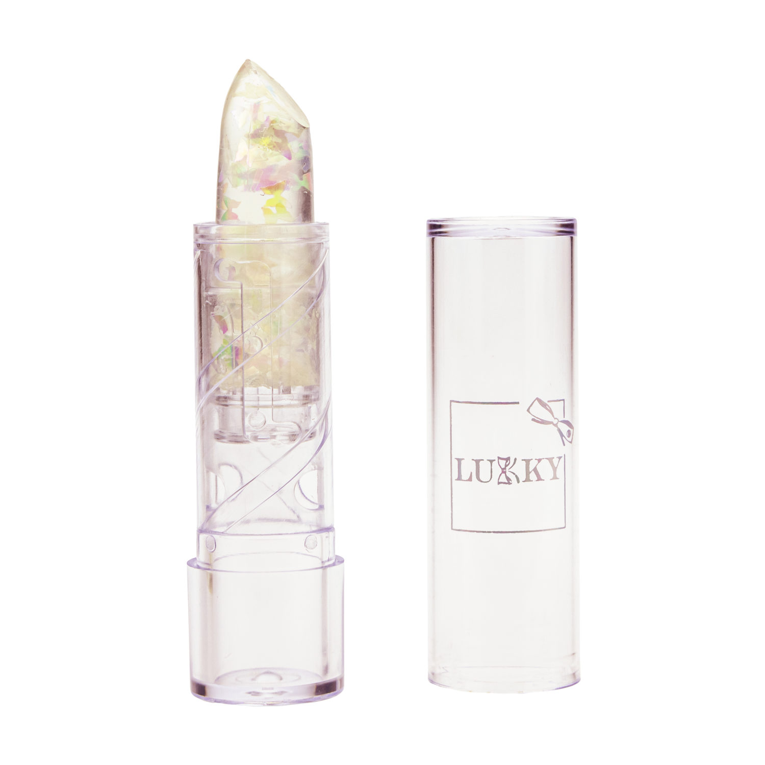 Lukky бальзам-помада д.губ."Конфетти" с ароматом ванили