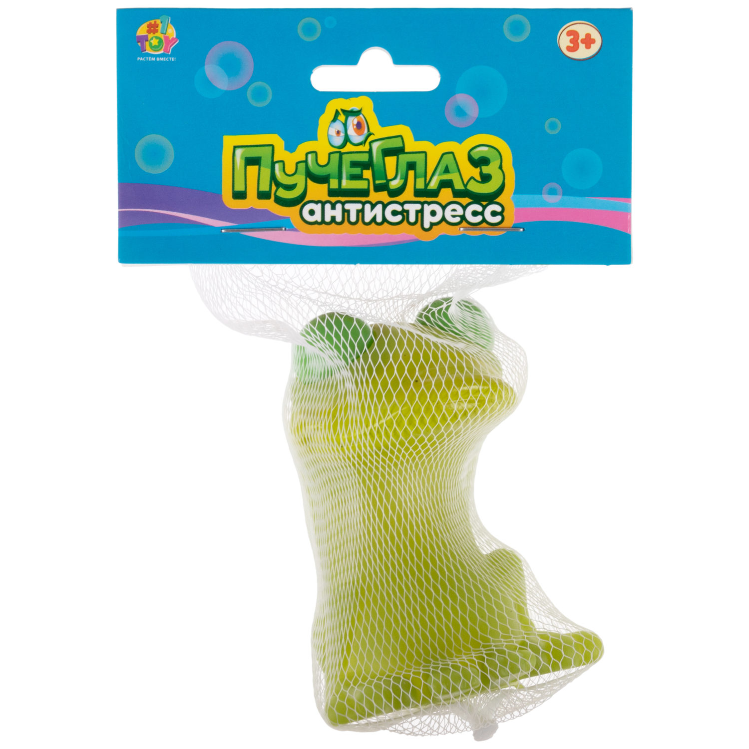 Пучеглаз-антистресс 1TOY Животные, 4 вида в ассортименте