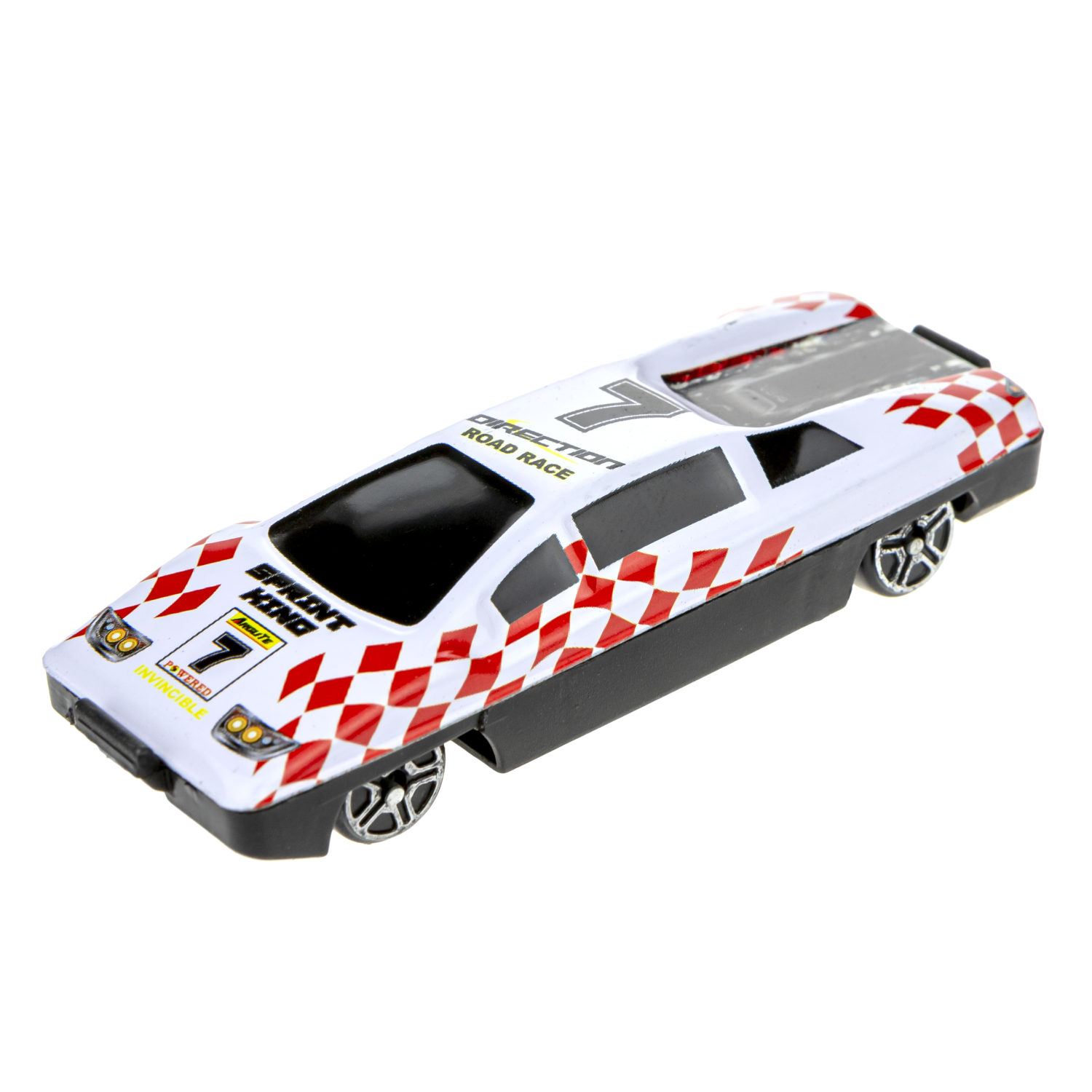 Набор металлических машинок 1TOY Драйв, гоночные, маленькие, 7 см, 4 шт.