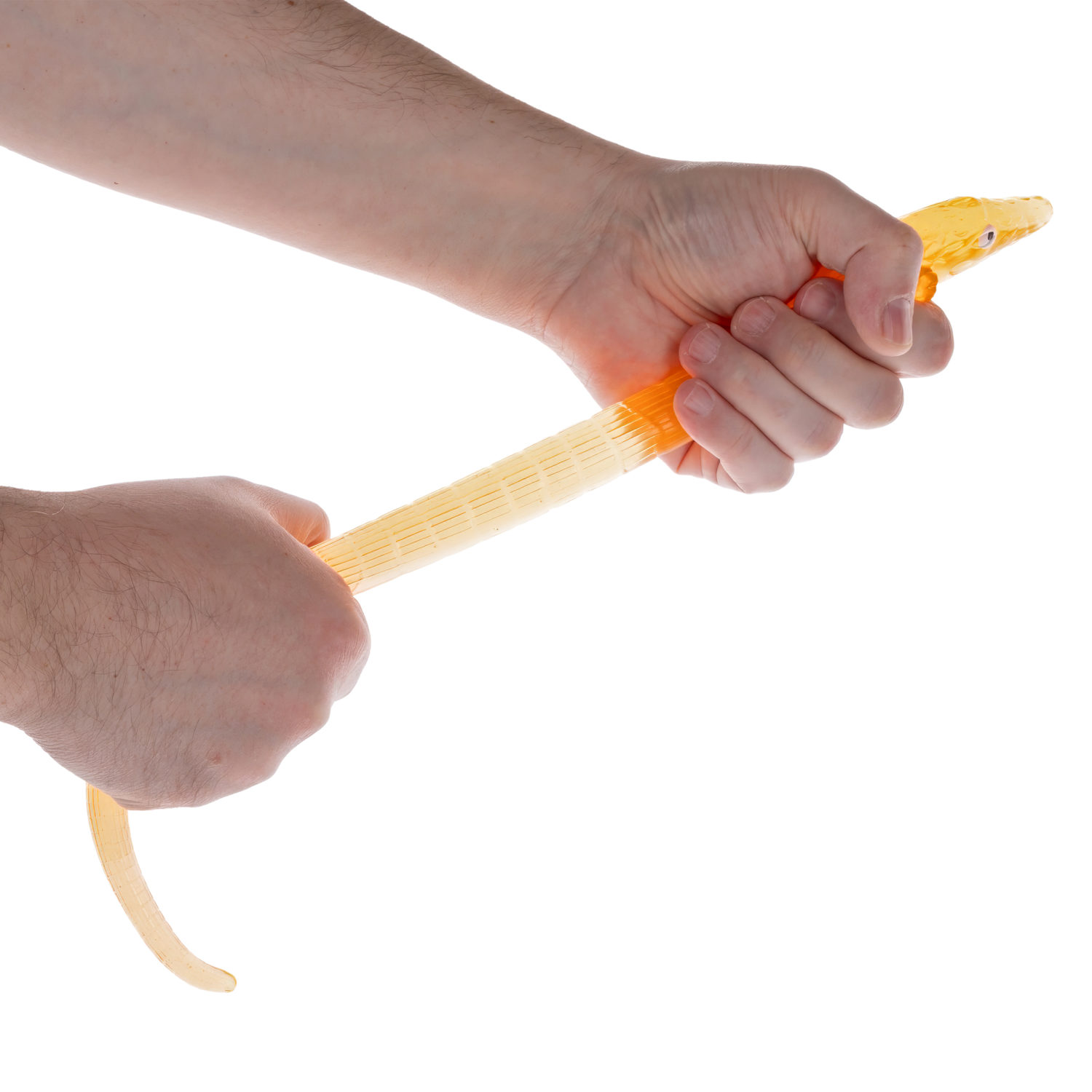 Лизун 1TOY Крутой замес Липтилии крокодил, 14х3х36 см