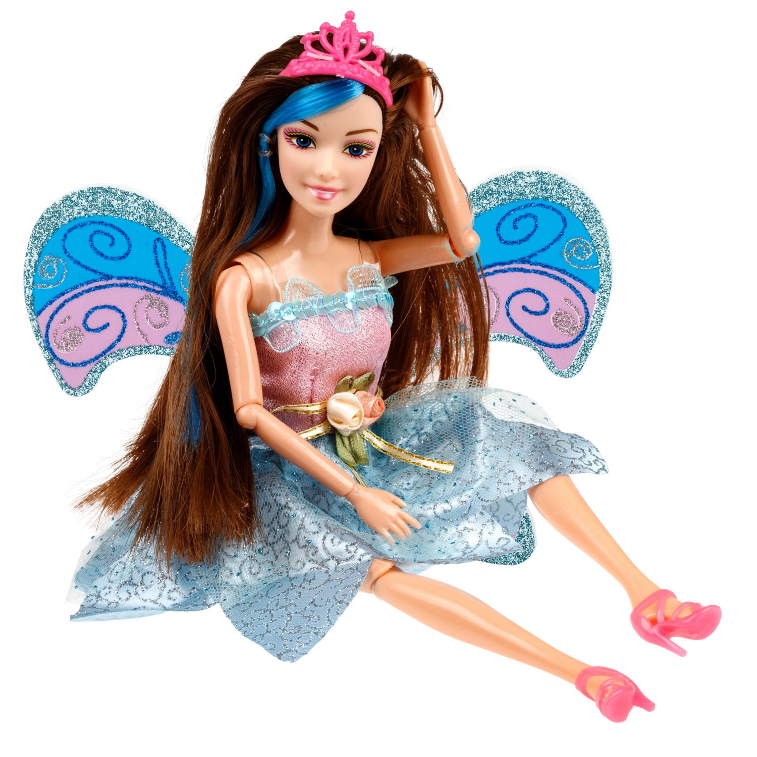 Кукла фея Alisa Fairy с крыльями, аксессурами, 29 см