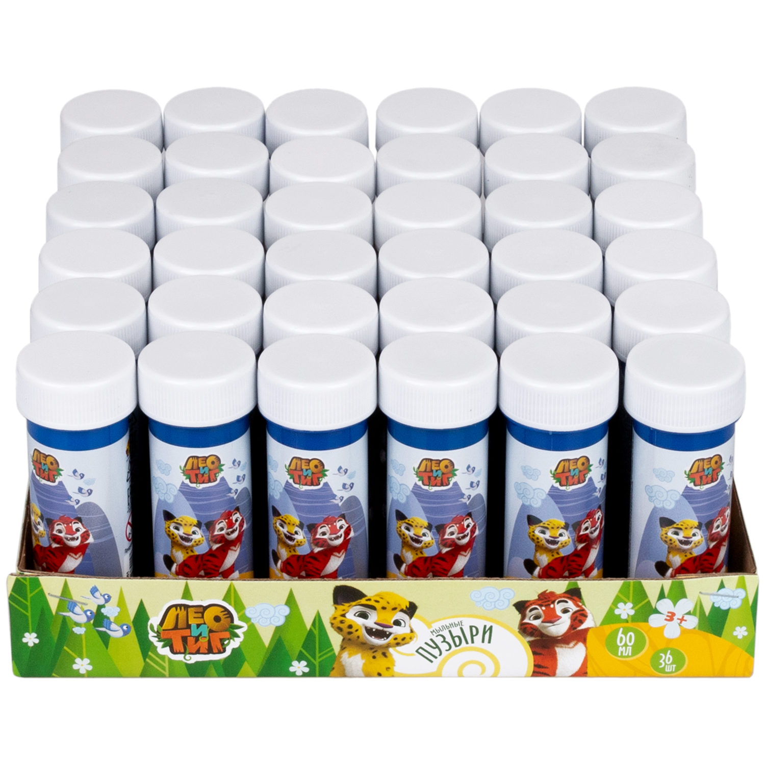 1TOY Лео и Тиг, мыльные пузыри, 60 мл