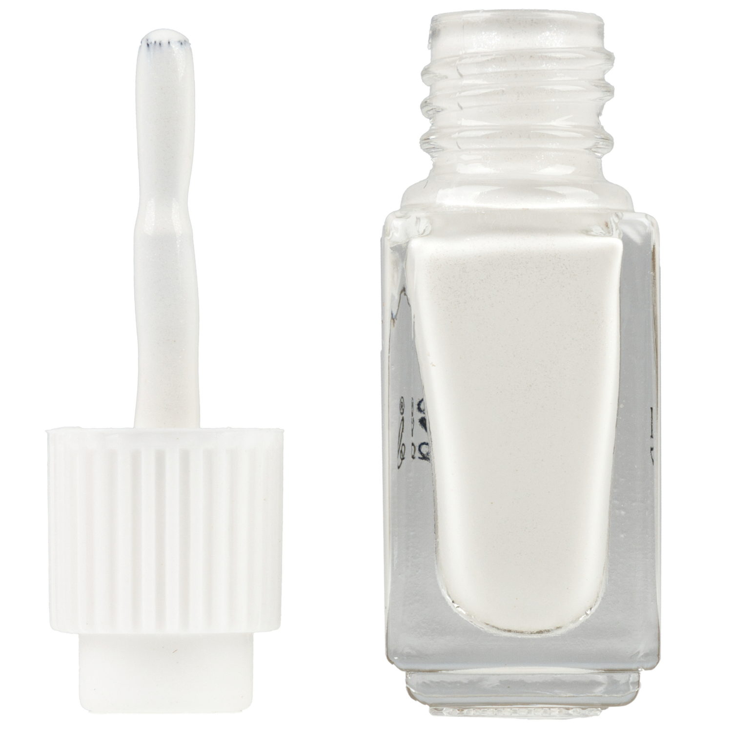 Двойной лак для детских ногтей Lukky Angel Just Duet серебряный металлик и красный с блестками, 2 по 4 мл