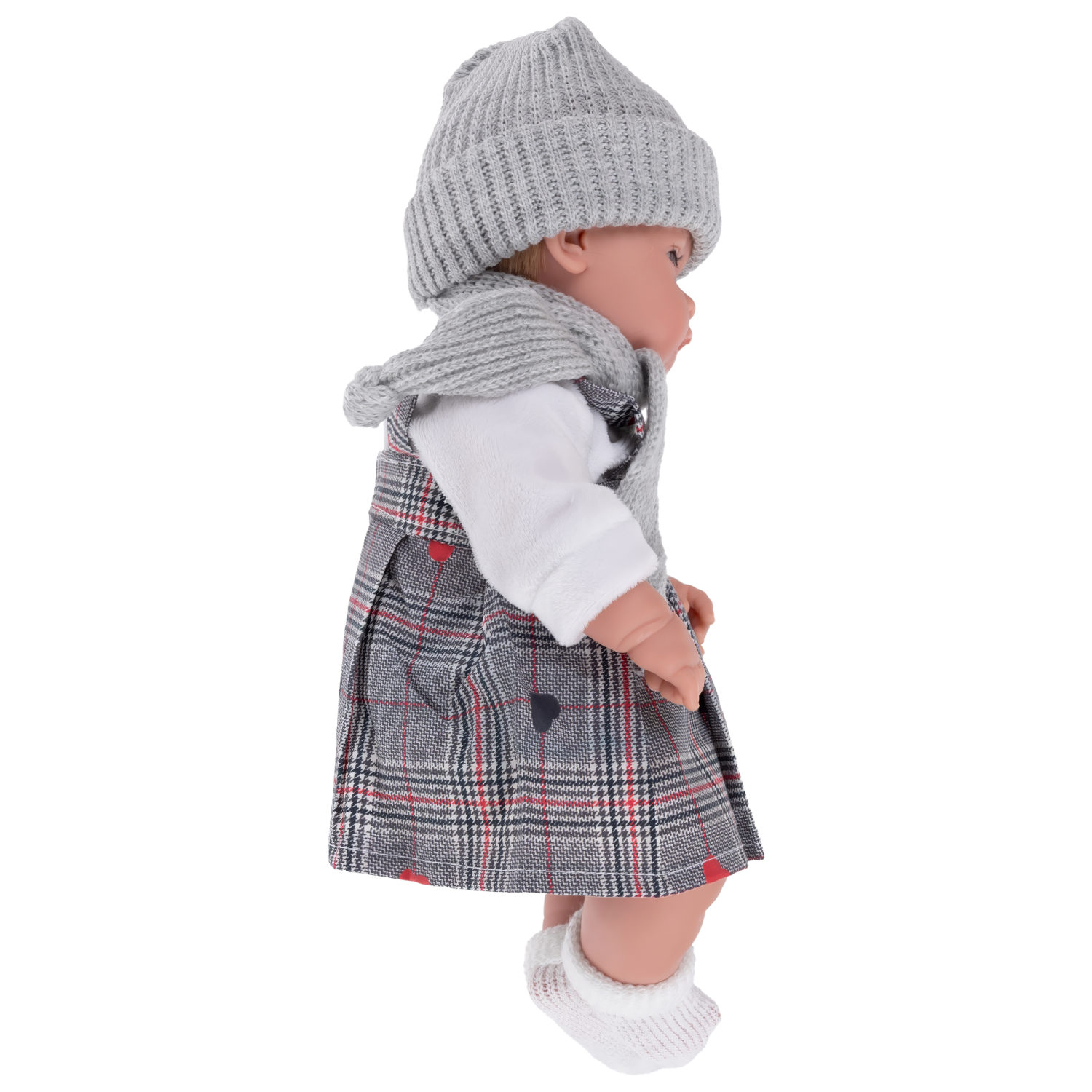 Кукла с люлькой Arias ELEGANCE NIA 33 cм, мягконабивная, с аксессуарами