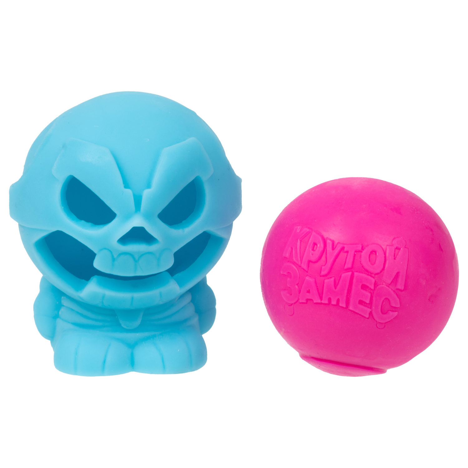 Игрушка-сюрприз 1TOY MONSTER BALL Крутой замес, антистресс, тянущиеся фигурки с шаром внутри, сквиши, 1 шт.