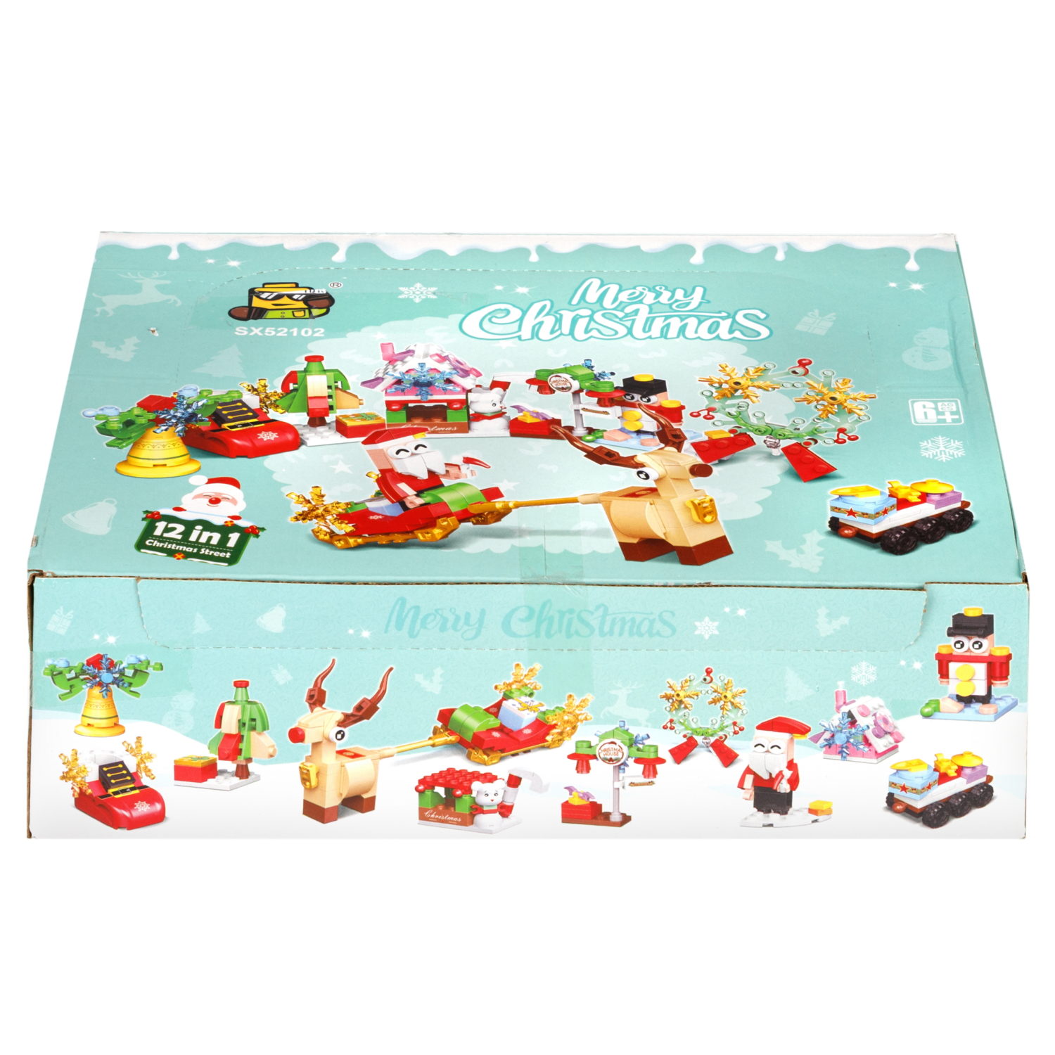 Конструктор 1TOY Blockformers С Новым годом! 12 видов, от 23 до 29 деталей