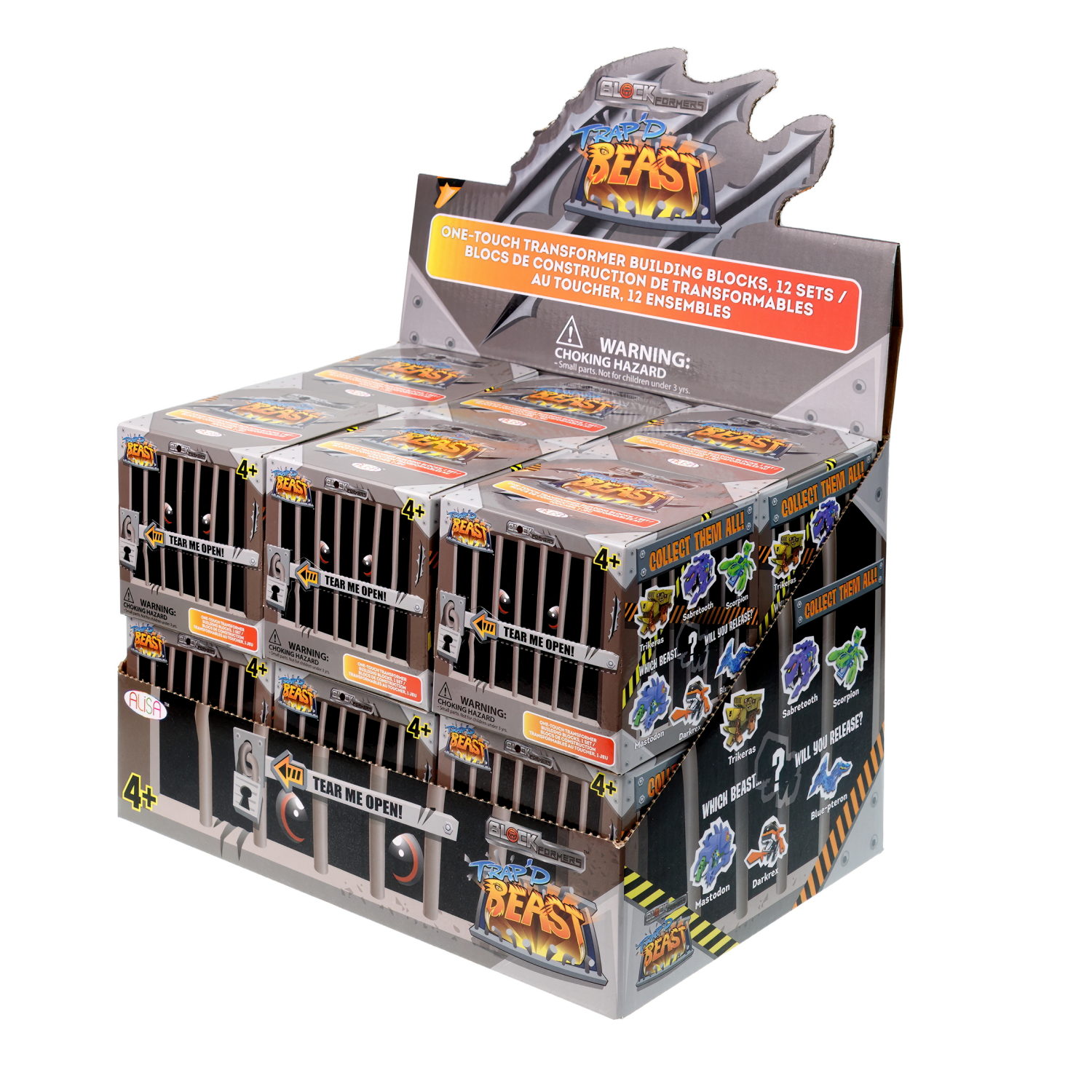 Конструктор 1TOY "Монстр в кубе", 12 видов, 1 шт.