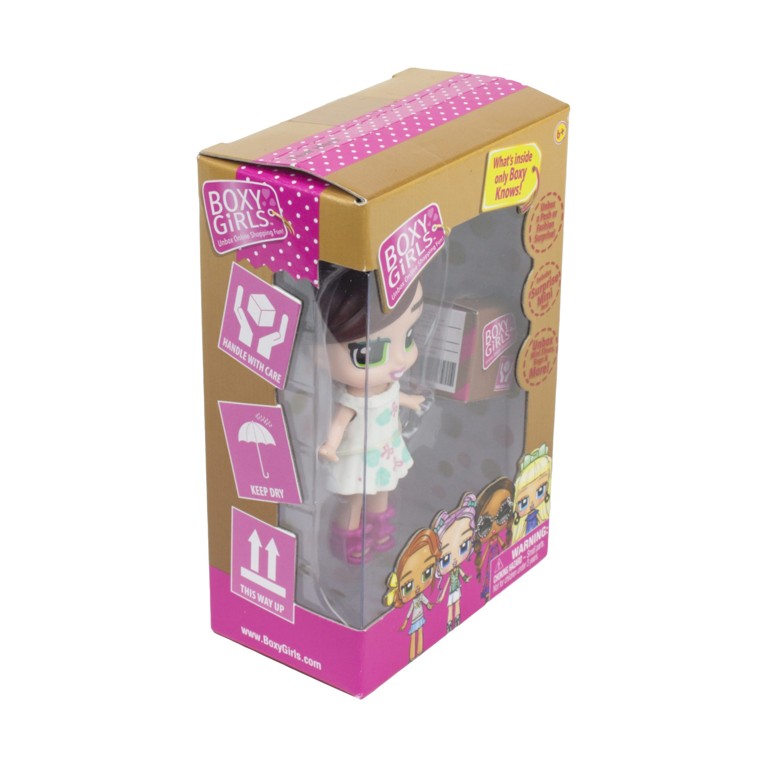 Кукла Boxy Girls MINI 8см с аксессуарами, 6 видов.