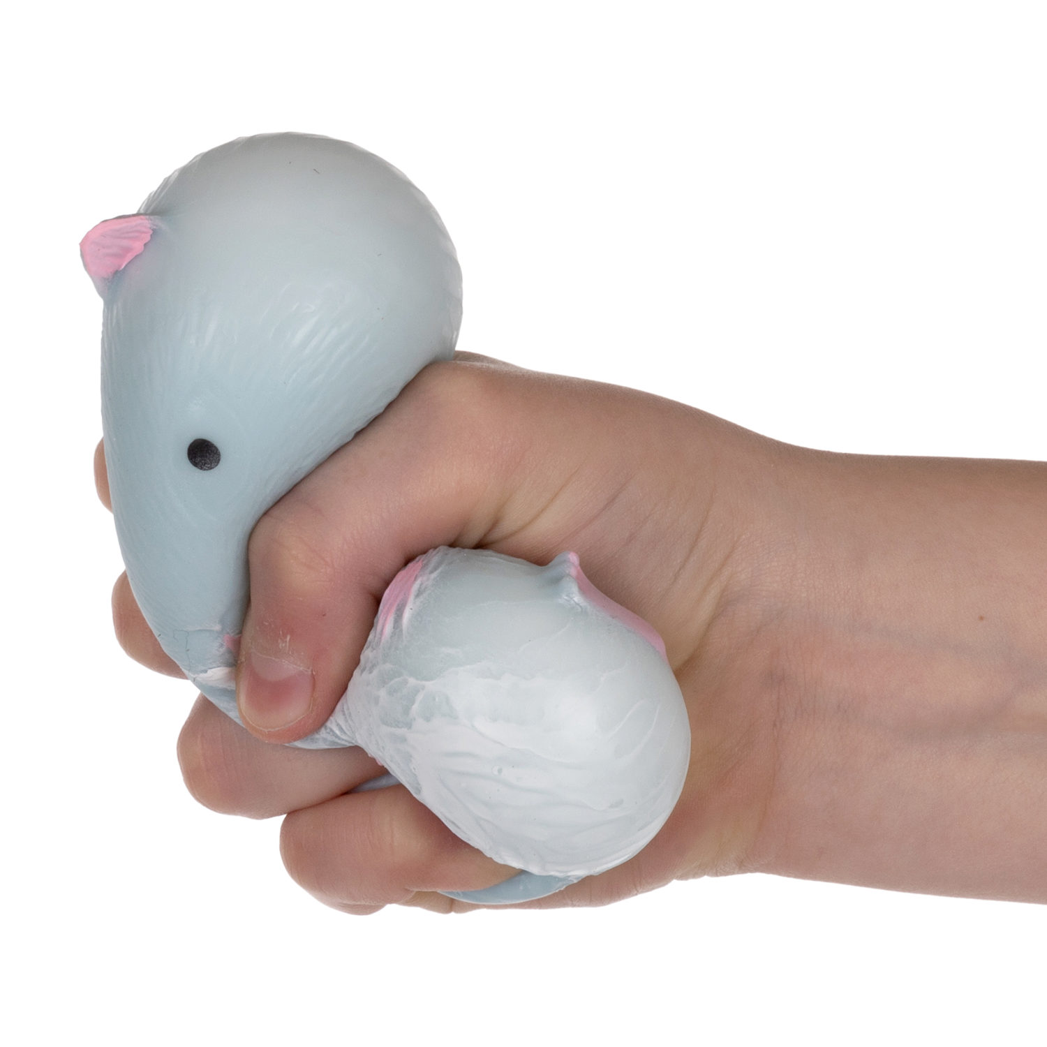 Игрушка-антистресс 1TOY Крутой замес, хомяк, в ассортименте, 7,5х5,5 см