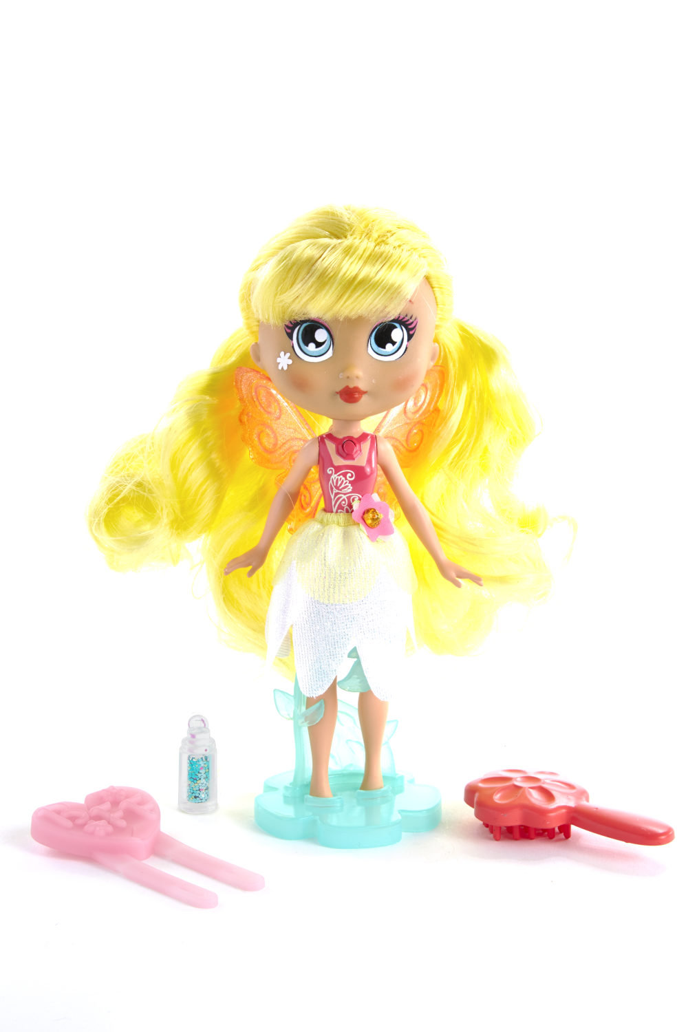 Кукла Bright Fairy Friends Фея-подружка Даниэлла с домом-фонариком, светящиеся крылья, аксессуары