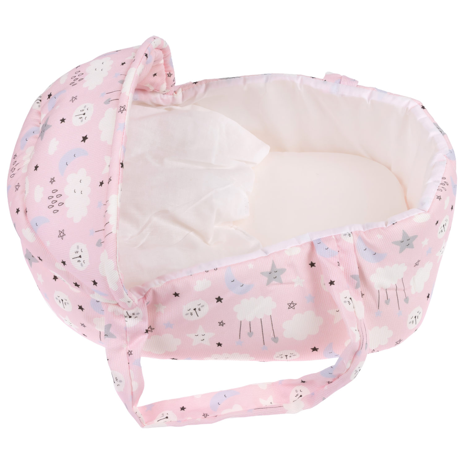 Куклы-двойняшки Arias ELEGANCE BABIS GEMELOS 26 см, винил, с соской и люлькой-переноской, Испания