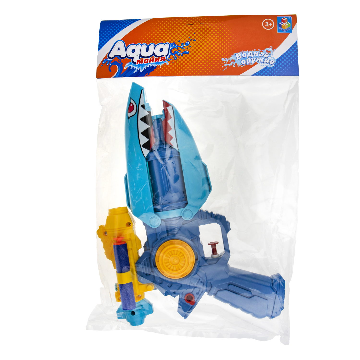 Водяной пистолет 1TOY Аквамания Акула