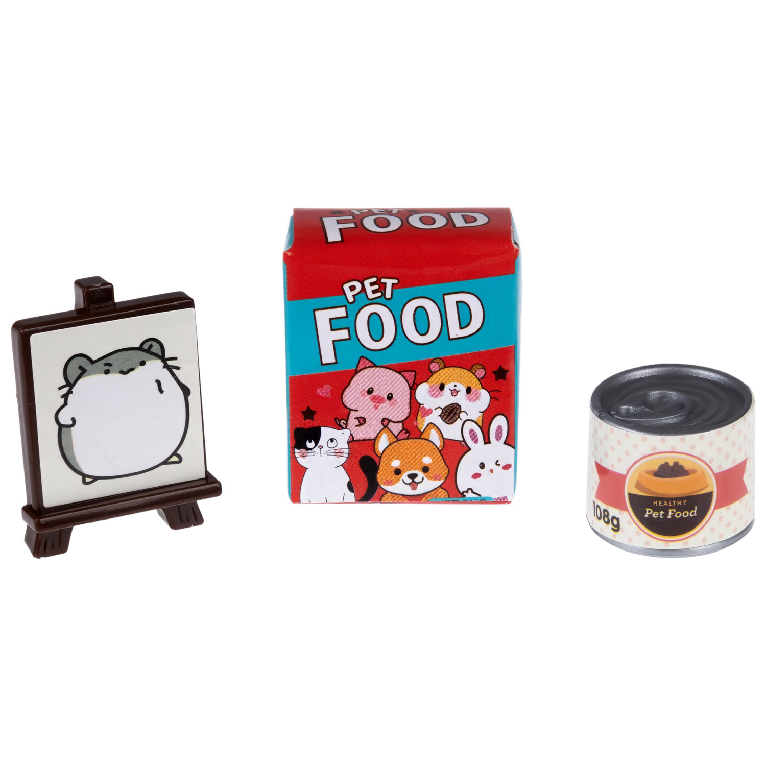 1TOY игровой набор Хомячок с аксессуарами, 4 вида в ассортименте