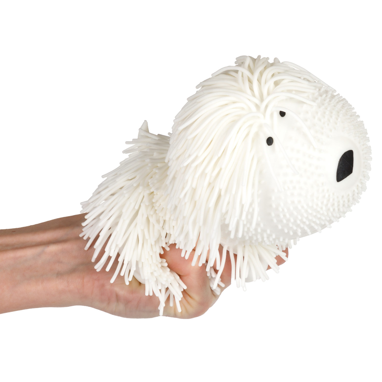 Игрушка-антистресс для рук 1toy Йо-Ёжики, "Собака" 20 см, 4 цвета в ассортименте