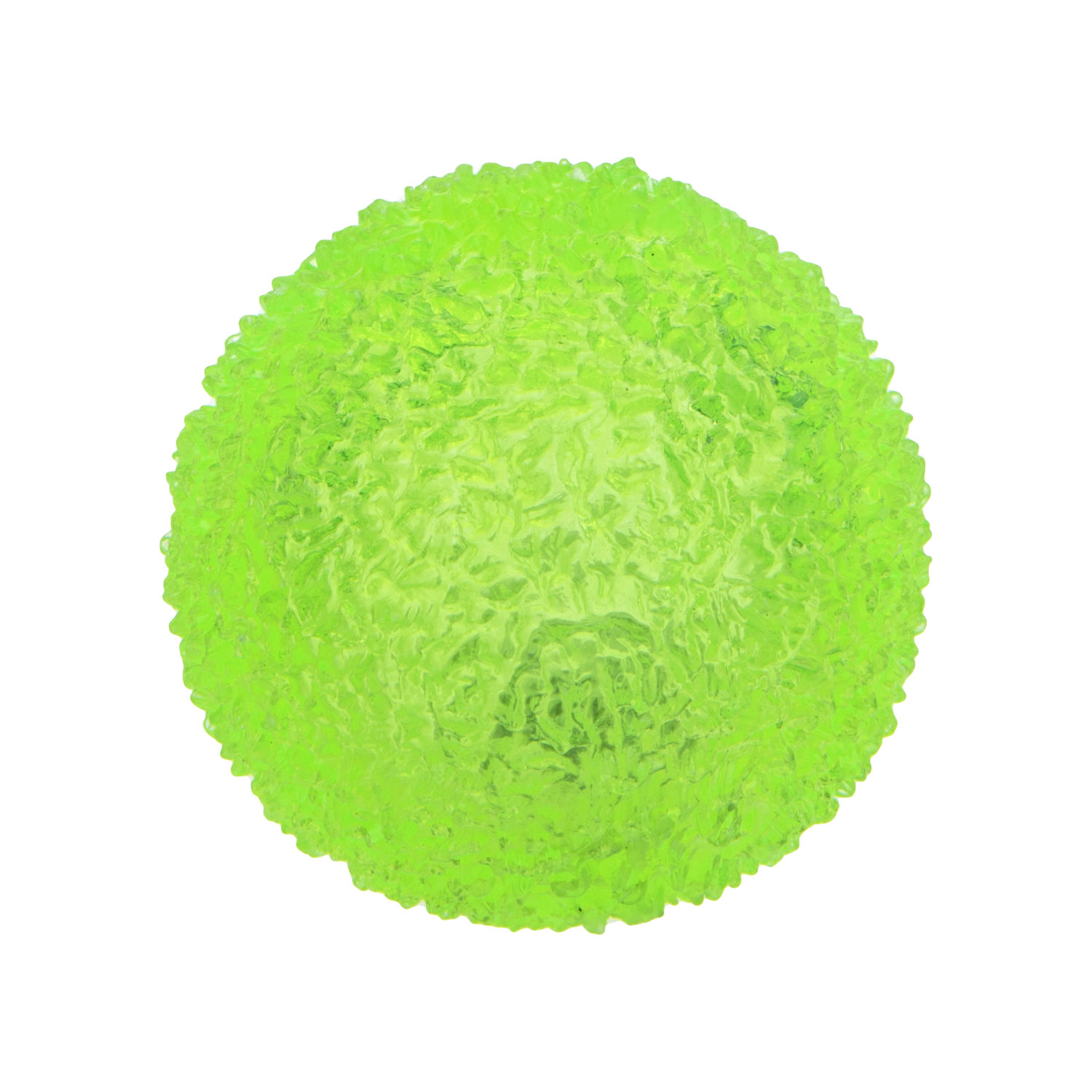 Мячик-прыгун 1TOY снежок, со светом, 6,5 см