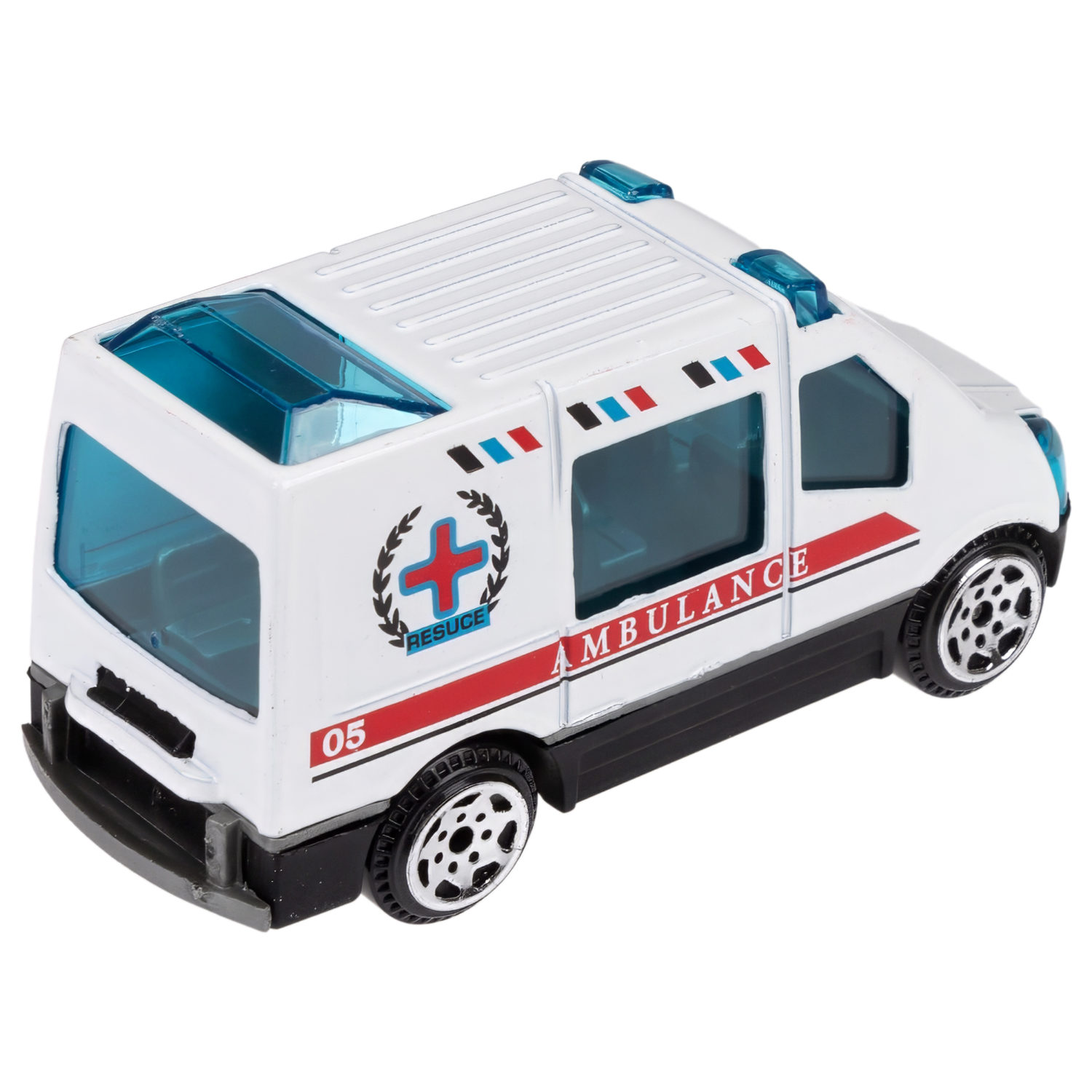 1toy Экстренные службы металлическая машинка 1:64 блистер, в асс. 12 шт.