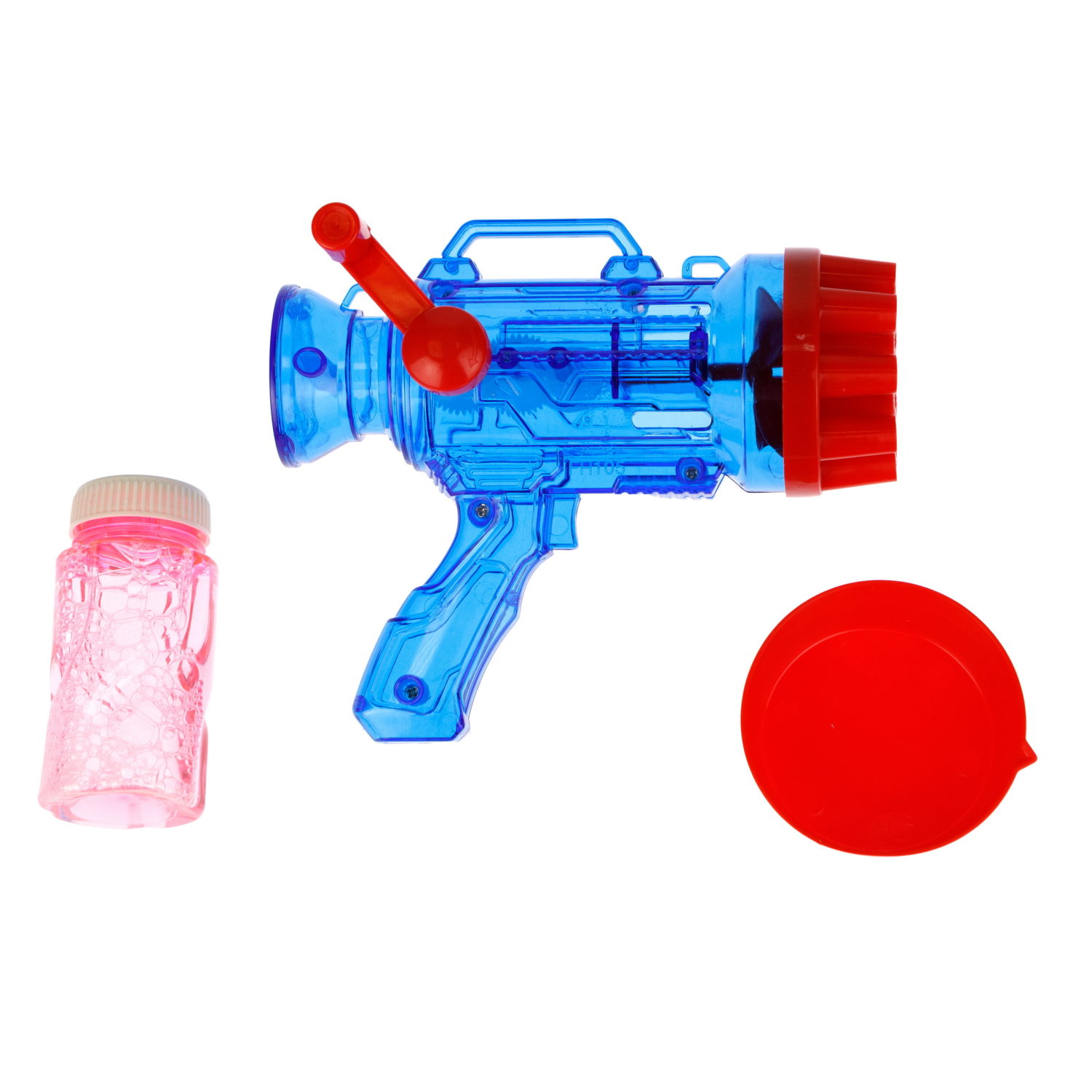 Мыльные пузыри 1TOY Мы-шарики! бластер механический 50 мл, 13 стволов