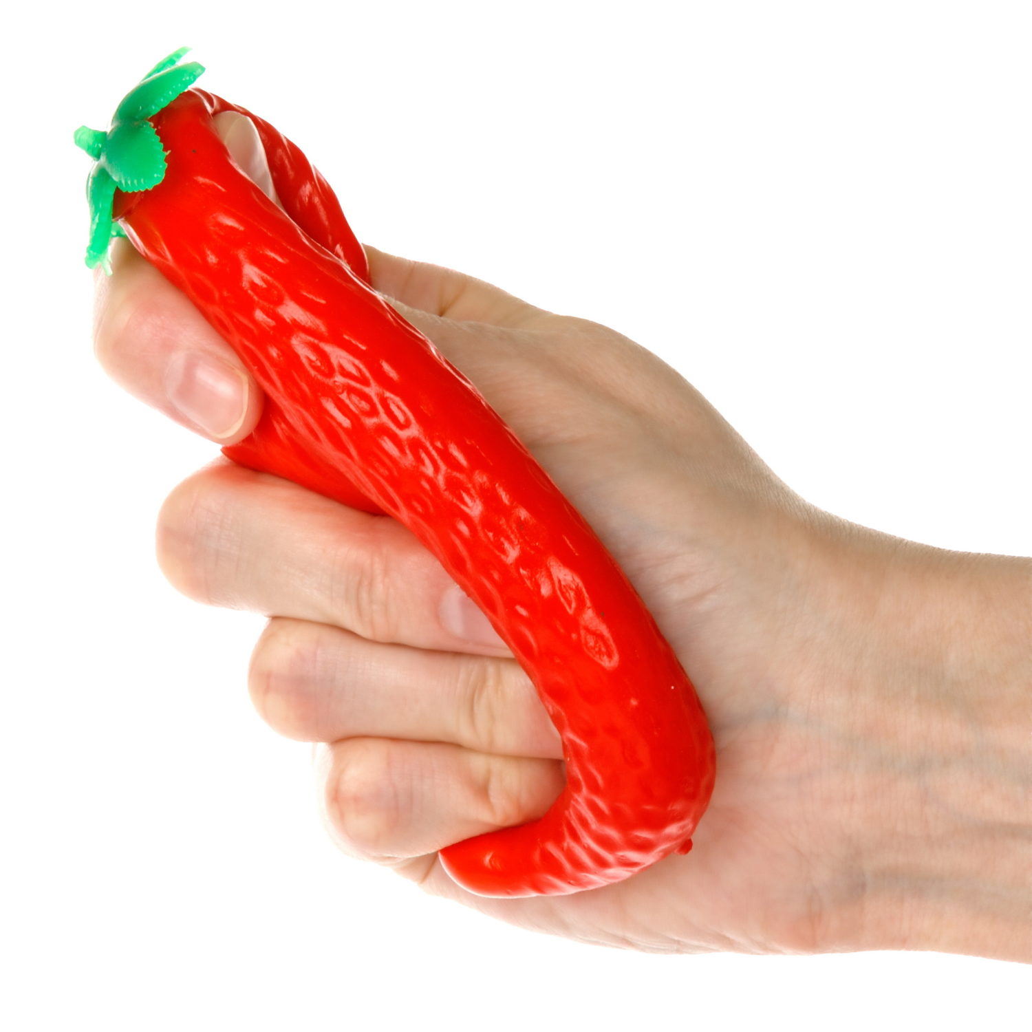 Игрушка-антистресс 1TOY Крутой замес Залиплющ, Сладкие мои, 5*6*6 см, клубника