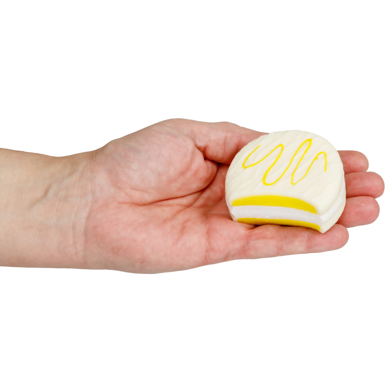 Игрушка-антистресс 1TOY Крутой замес Залиплющ, Макарошка, 8*7,5*2,5 см