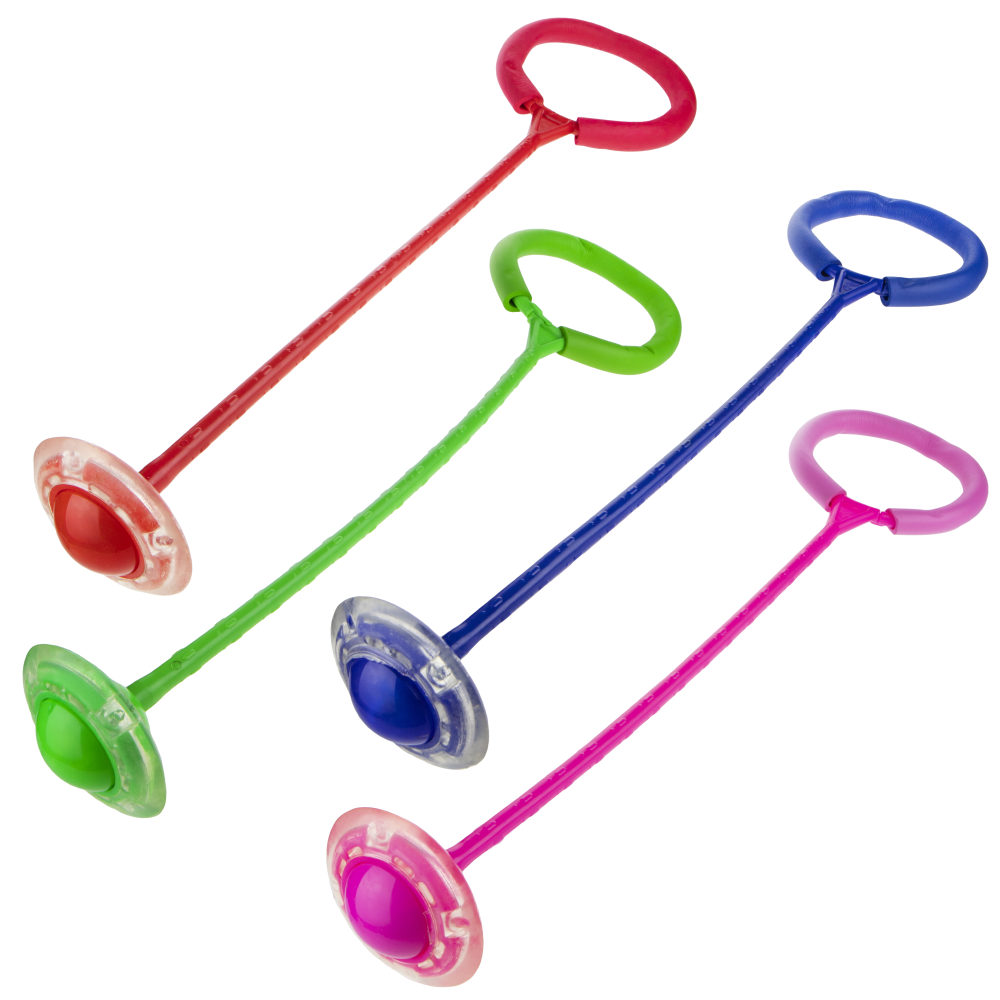 Нейроскакалка 1TOY 60 см с колесом со светом