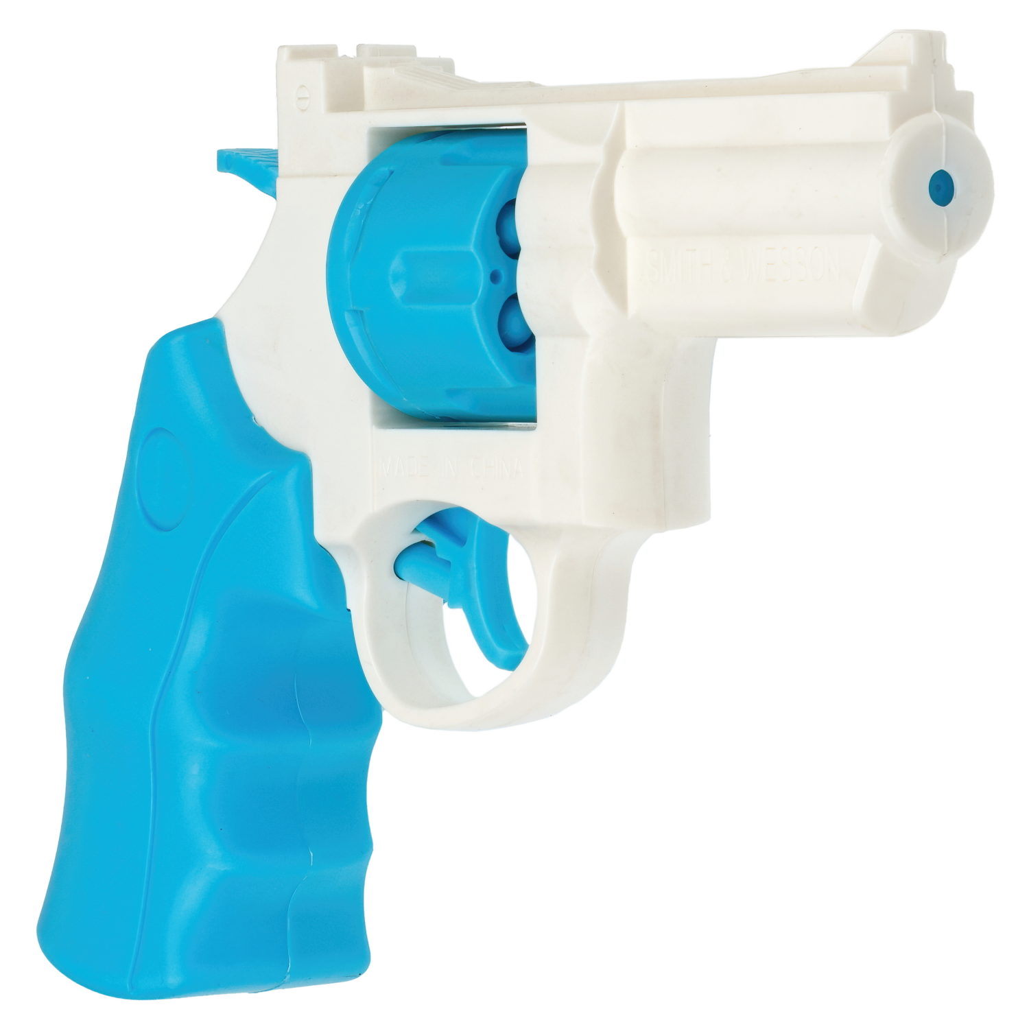 Водное оружие 1TOY Аквамания, револьвер, голубой