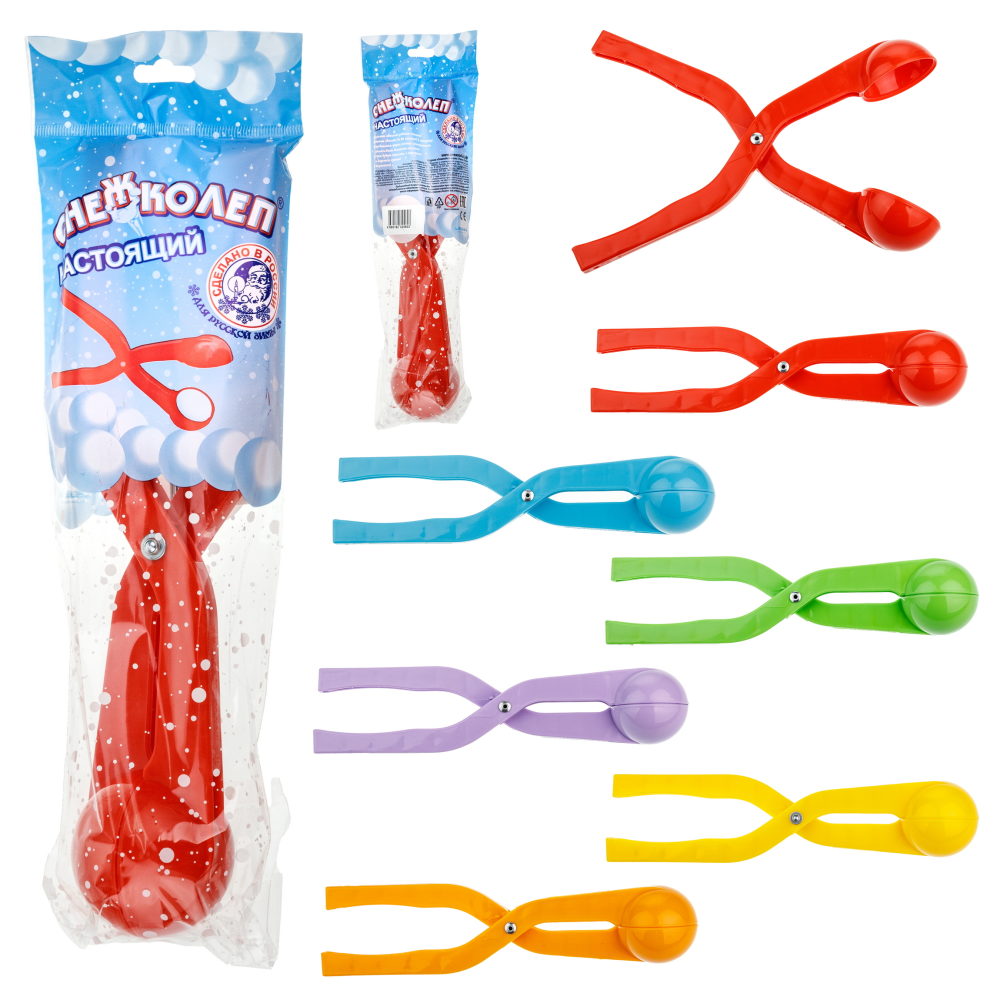 Снежколеп для зимних игр МИНИ, игрушка для снега, 29 см, в ассортименте