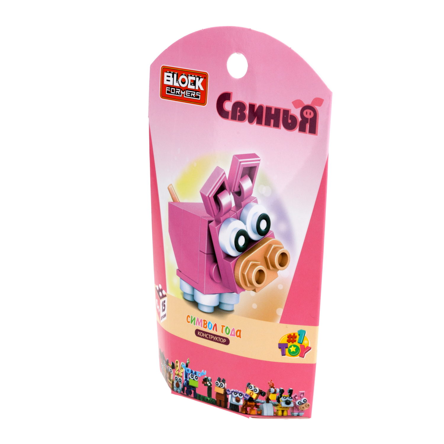 1TOY конструктор Blockformers "Символ года", 12 видов в ассортименте