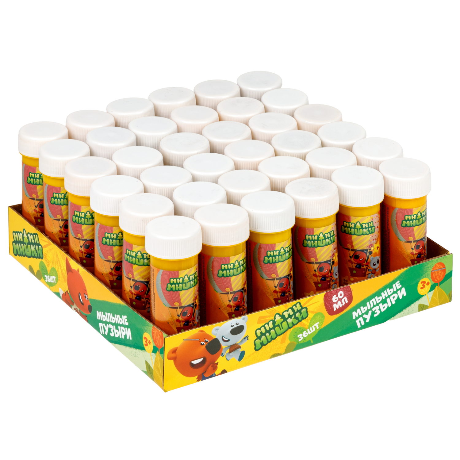 Мыльные пузыри 1TOY Ми-ми-мишки, 60 мл