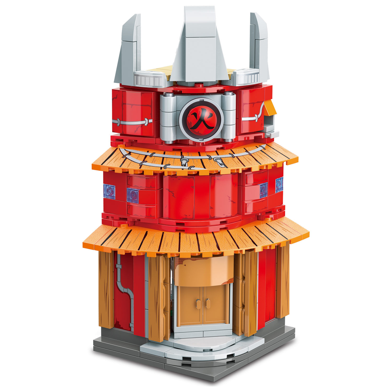 Naruto конструктор "Резиденция Хокаге" для мальчиков и девочек, 330 деталей