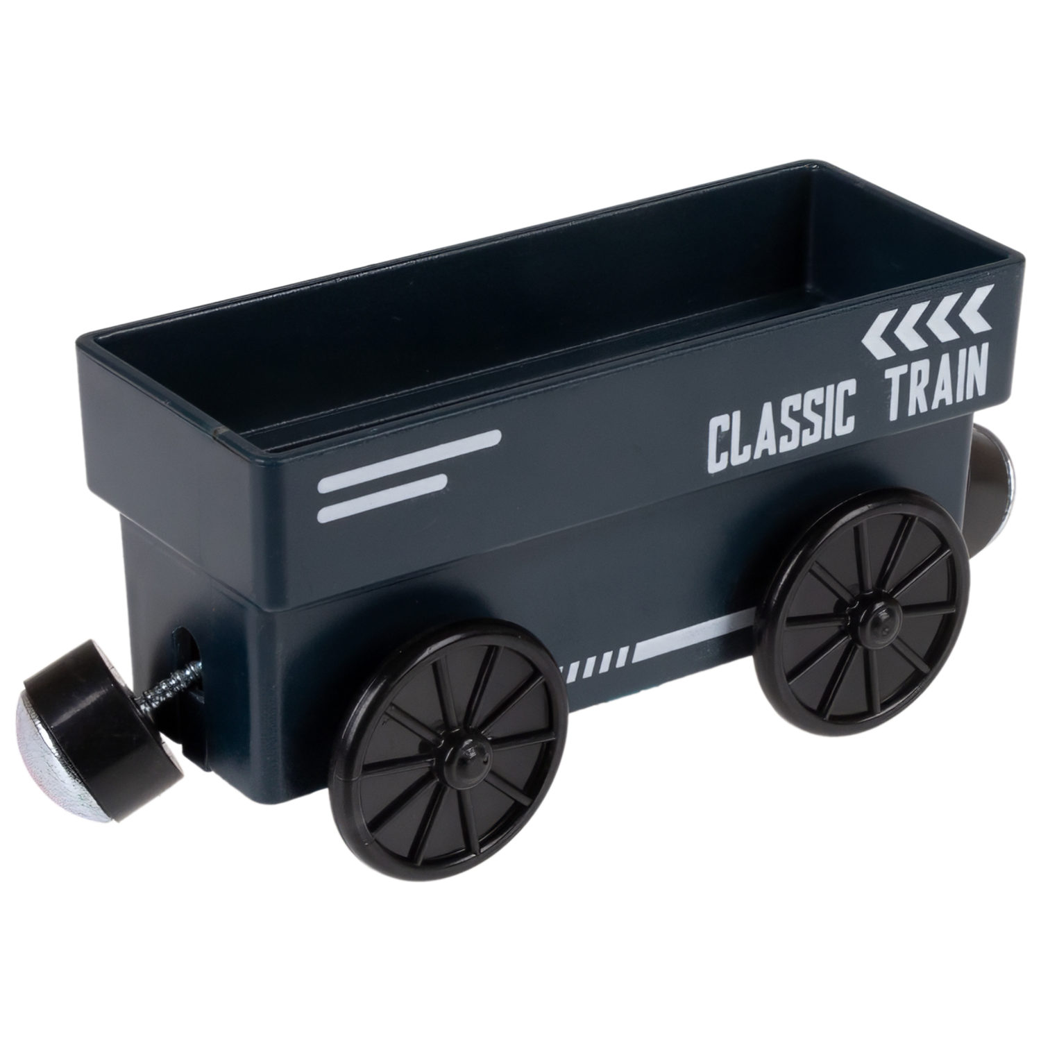 Детская железная дорога с электропоездом 1TOY InterCity, со светом, звуком, паровоз на рельсах, в подарочном наборе, 90 деталей