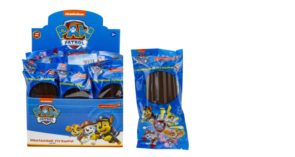 Мыльные пузыри 1TOY "Щенячий патруль" (45 мл.).