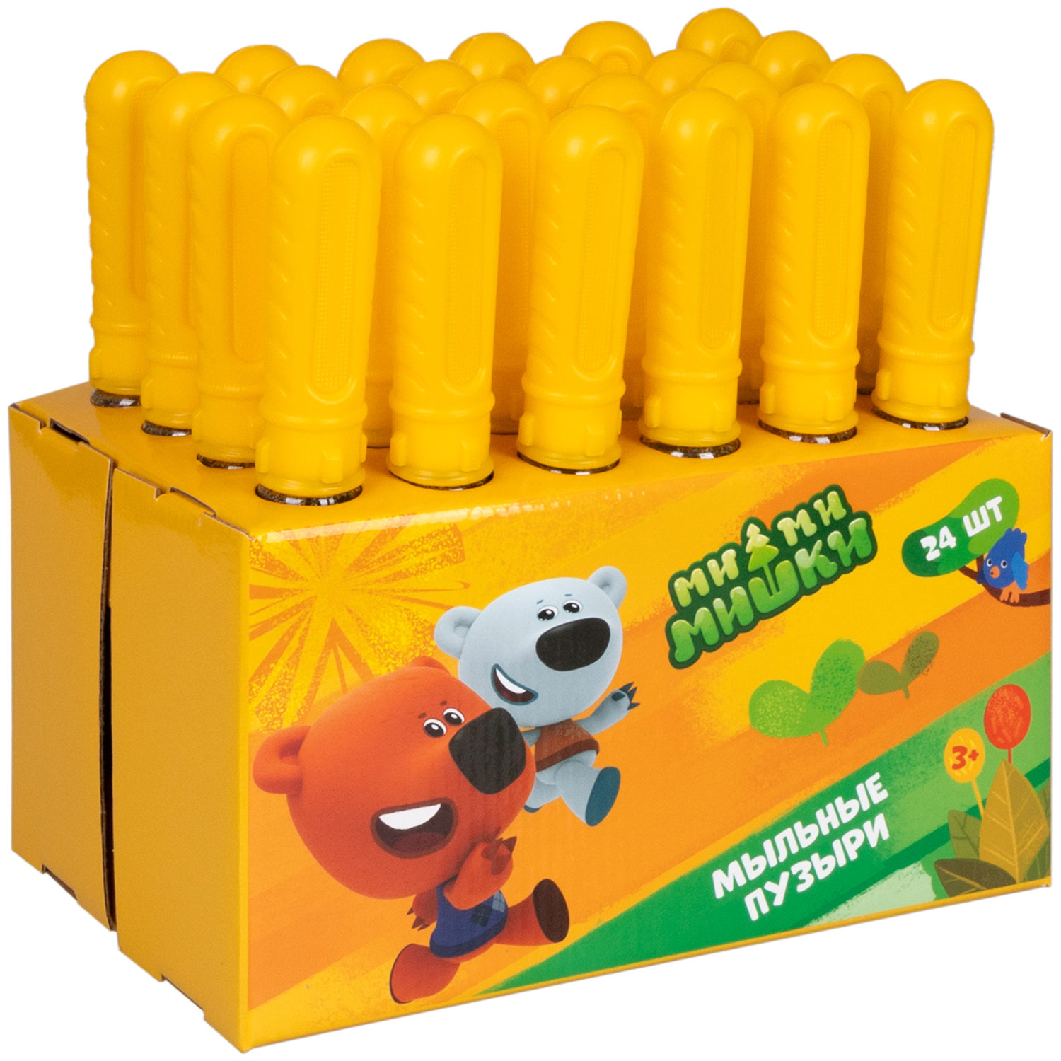 Мыльные пузыри 1TOY Ми-ми-мишки, 60 мл 