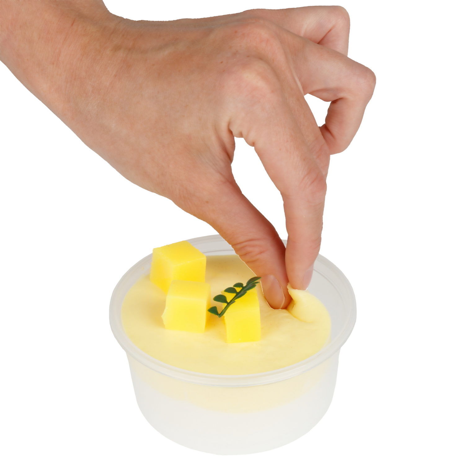 Игрушка-антистресс 1TOY Сквиш, пана-кота, с ароматом, 5,6х9,5 см, в стаканчике