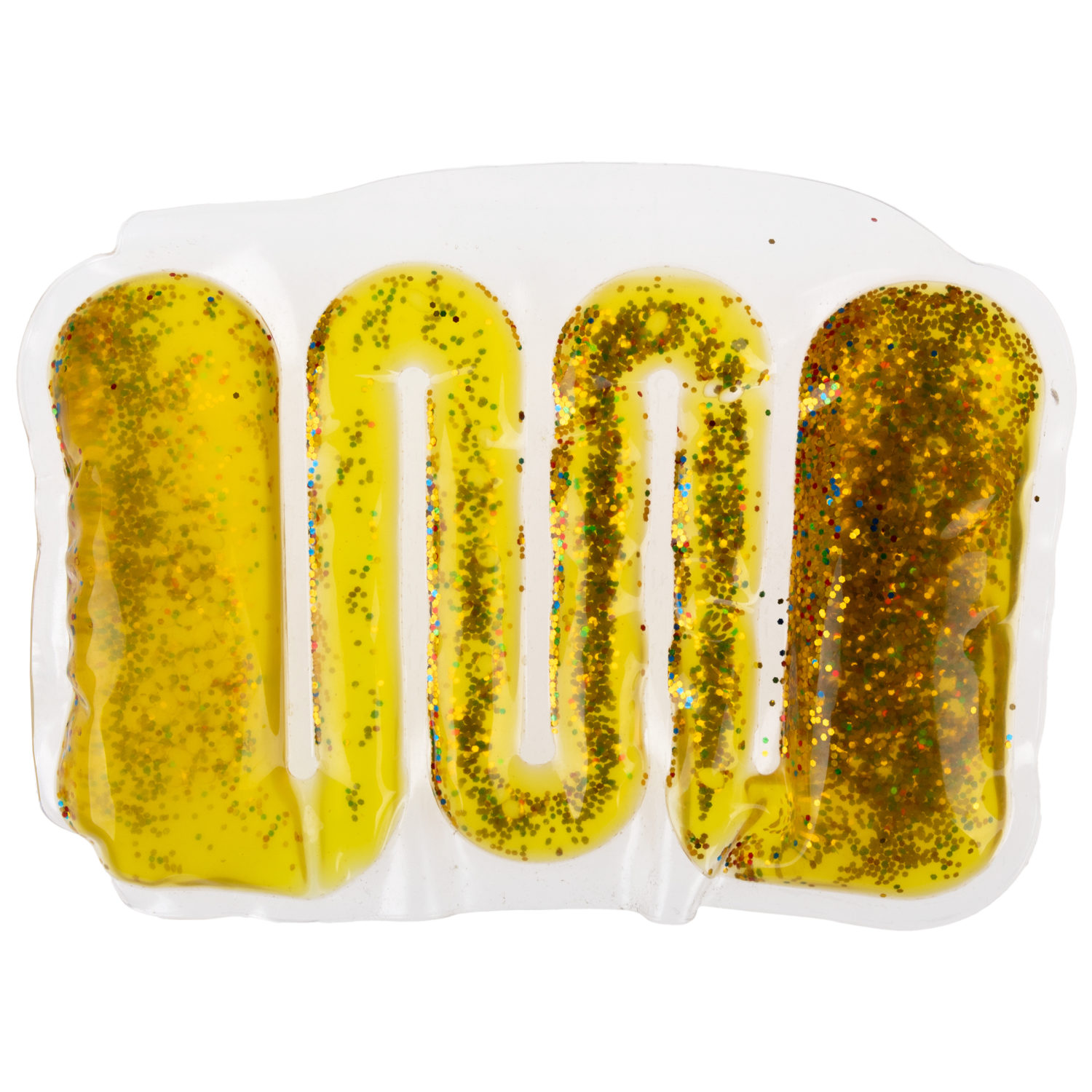 Акватубики переливайка 1TOY скользун с водой внутри, антистресс для рук, жмякалка, 4 цвета в ассортименте