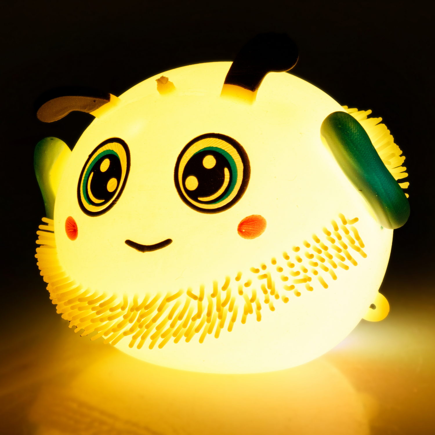 Игрушка-антистресс для рук 1toy Йо-Ёжики, "Животные" 13 см, со светом, 8 видов  в ассортименте