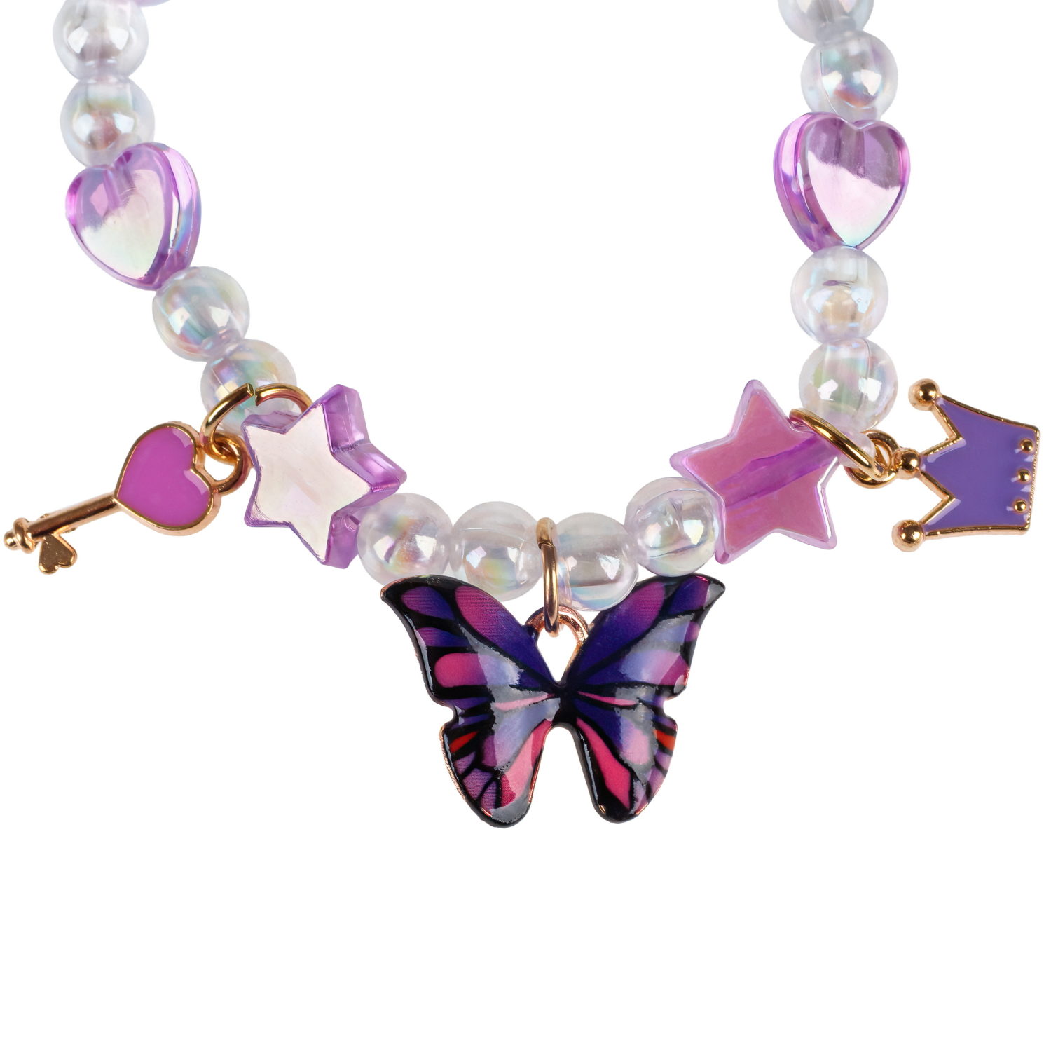 Lukky Дизайнер Сет #7 набор лак для ногтей, браслет и колечко, цвет розовый