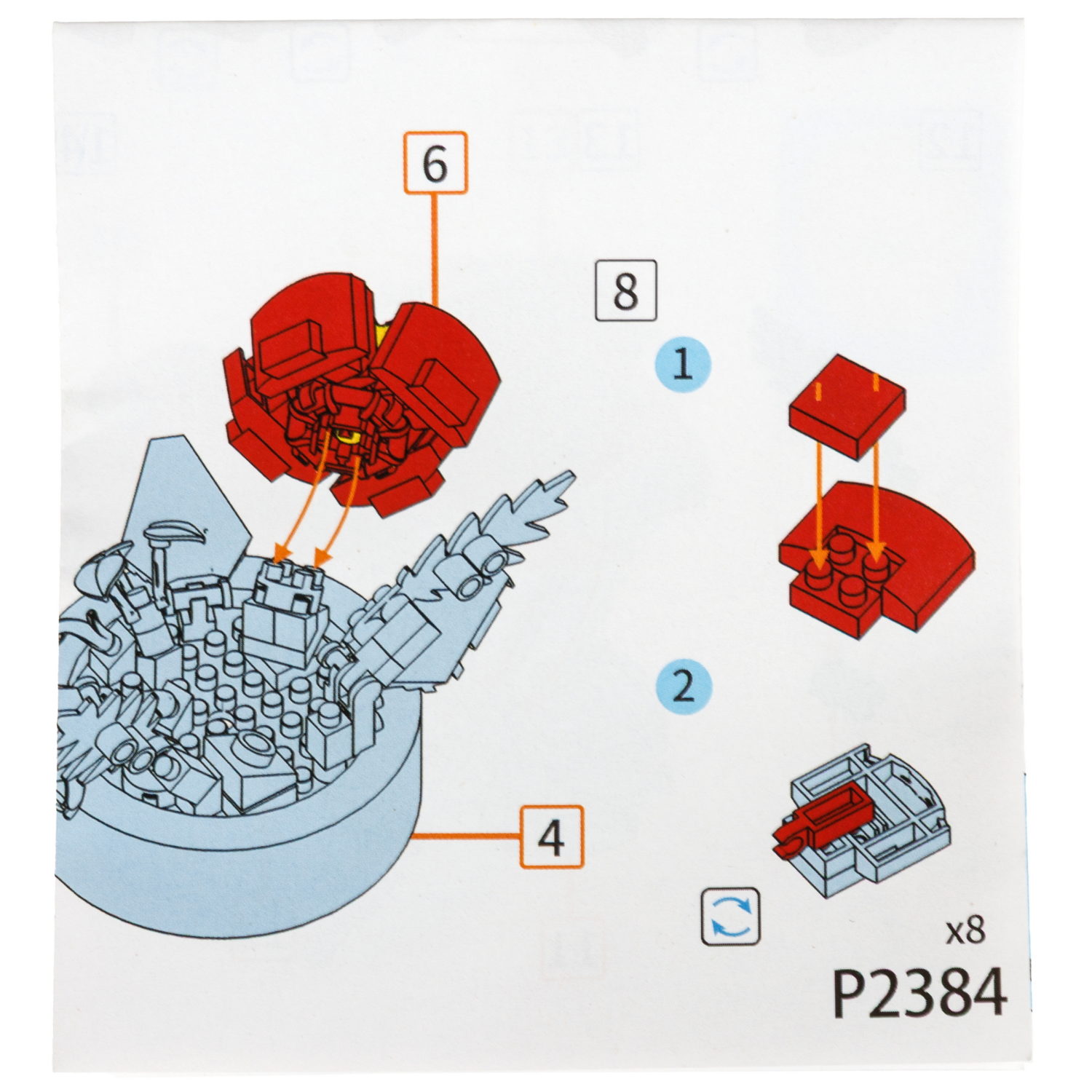 Конструктор 1TOY Blockformers "Цветы в горшках", 9 видов, от 138 до 223 деталей
