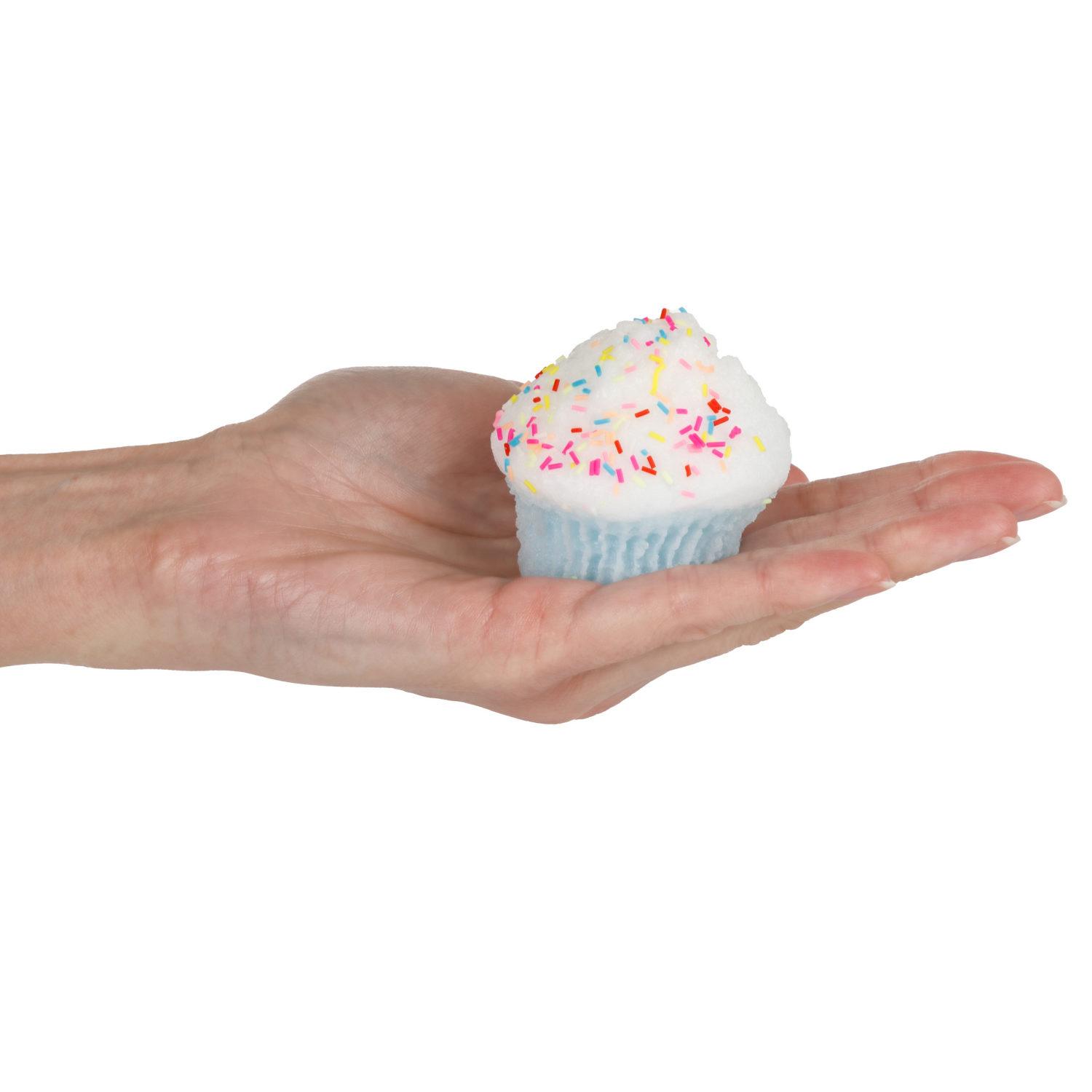 Игрушка-антистресс 1TOY Крутой замес «Няшка-вкусняшка», «Кекс с посыпкой», с колокольчиком, в ассортименте