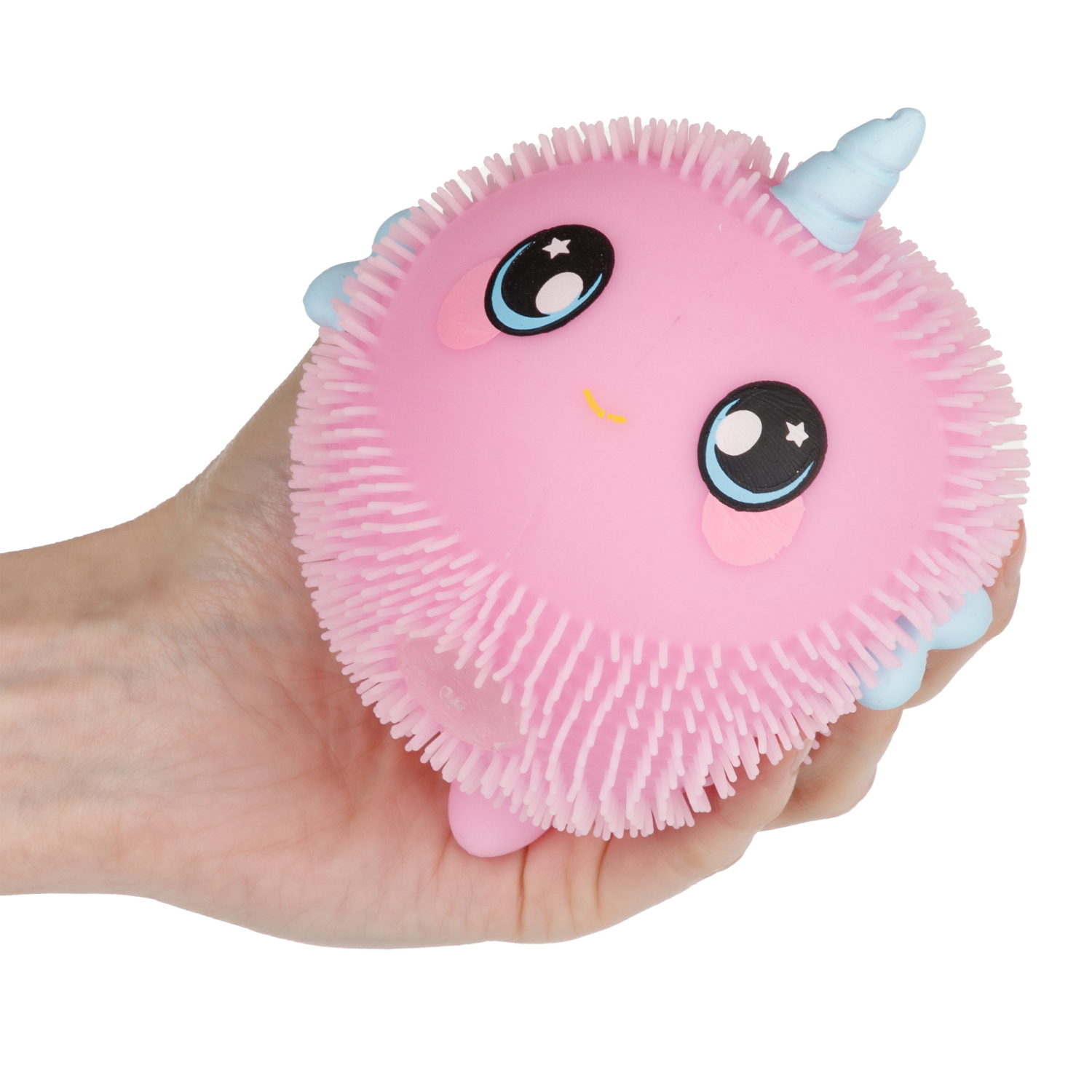 Игрушка-антистресс для рук 1toy Йо-Ёжики, "Животные" 13 см, со светом, 8 видов  в ассортименте