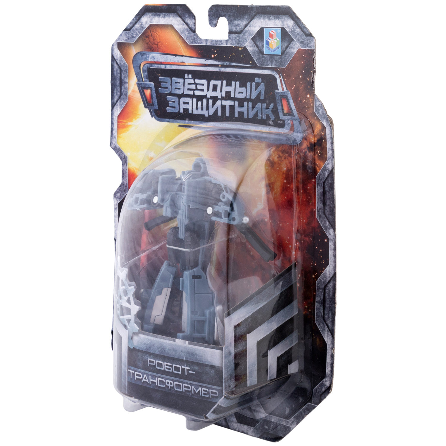 Робот-трансформер "Звёздный защитник" 1TOY, собирается в вертолет