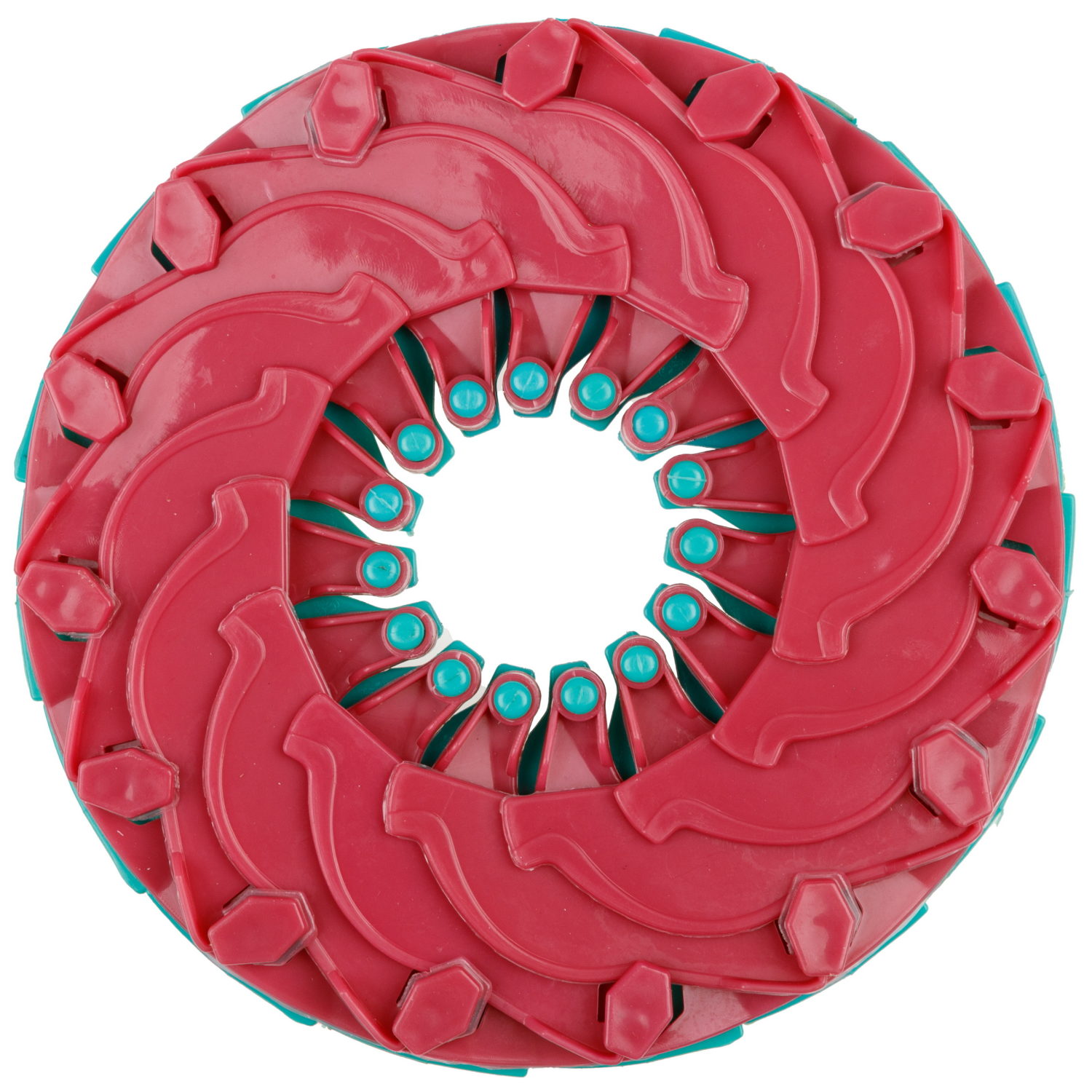 Фрисби складной 1TOY 12/25 см, с принтом, динозавр