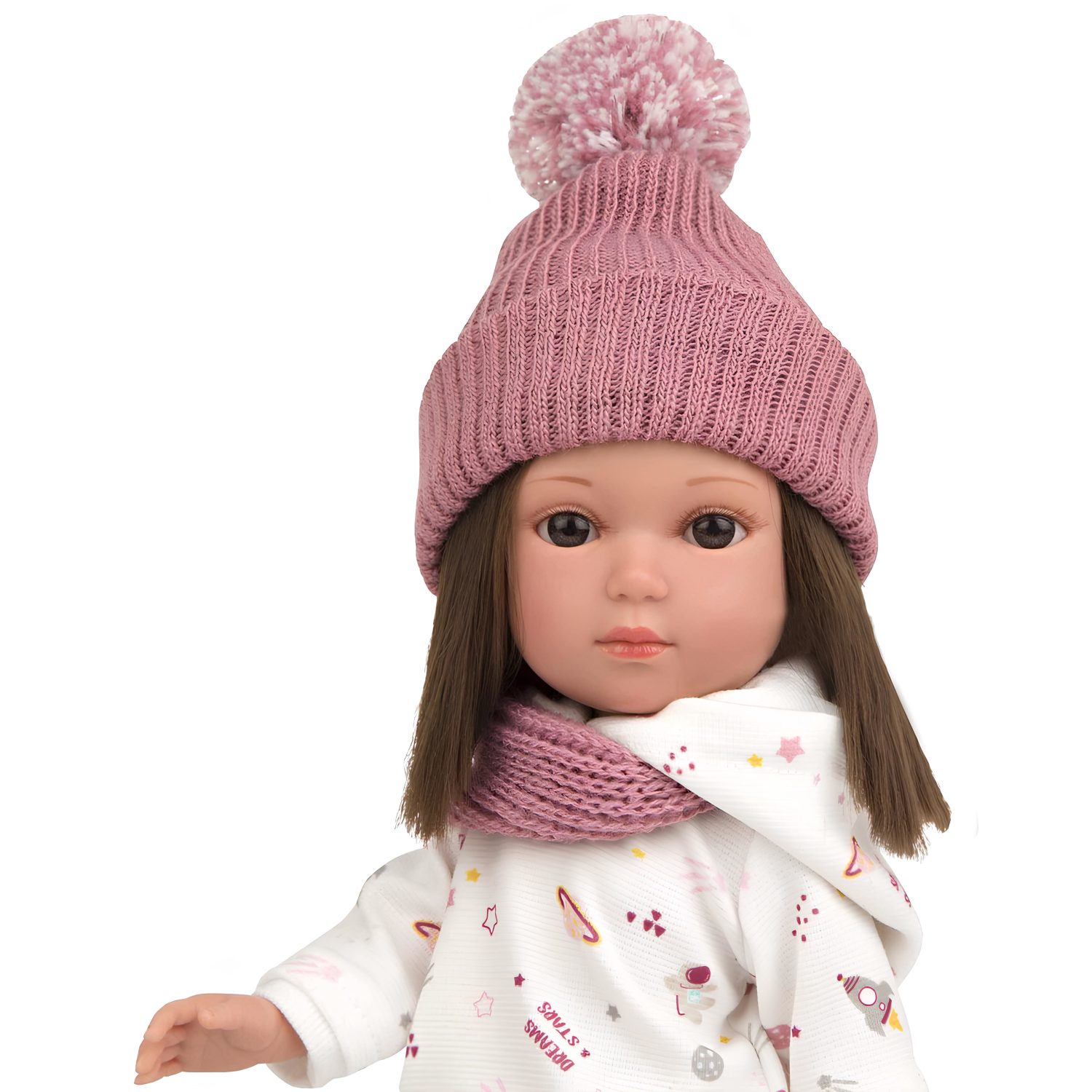 Кукла Arias ELEGANCE CARLOTA виниловая, с аксессуарами, Испания, 36 см