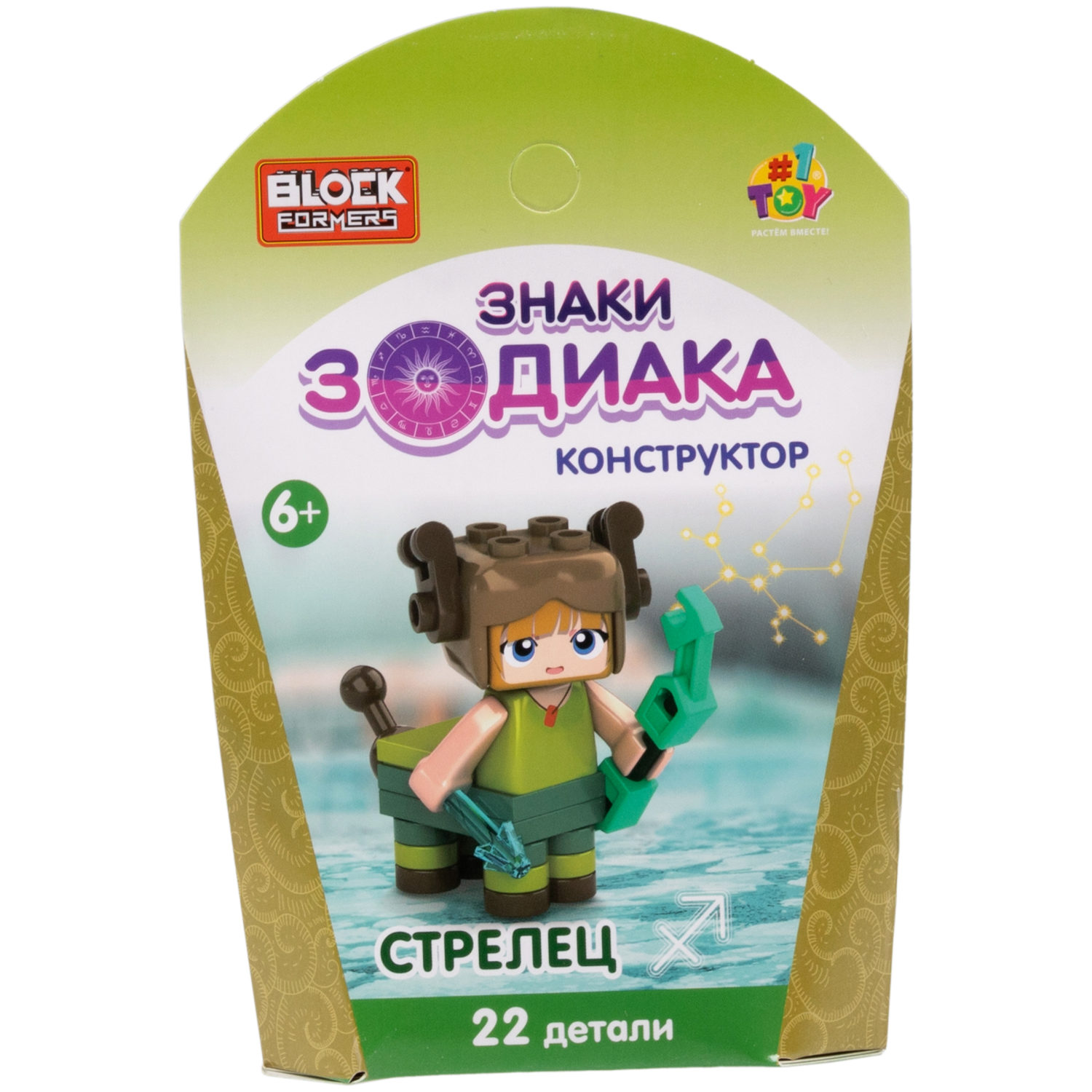 1TOY конструктор Blockformers "Знаки зодиака", 12 видов в ассортименте