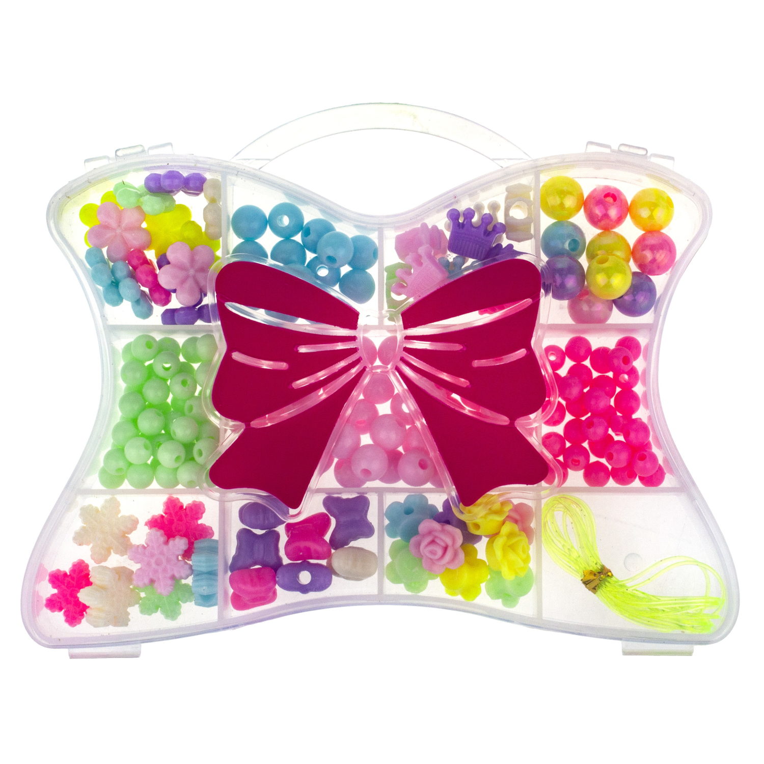 1TOY набор бусин "Bijou DIY" Сумочка, 190 бусин